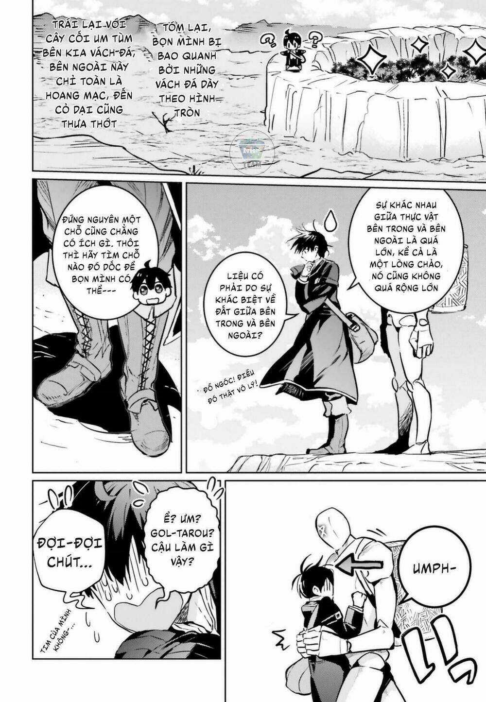 The Sorcerer King Of Destruction And The Golem Of The Barbarian Queen Chapter 4 trang 12
