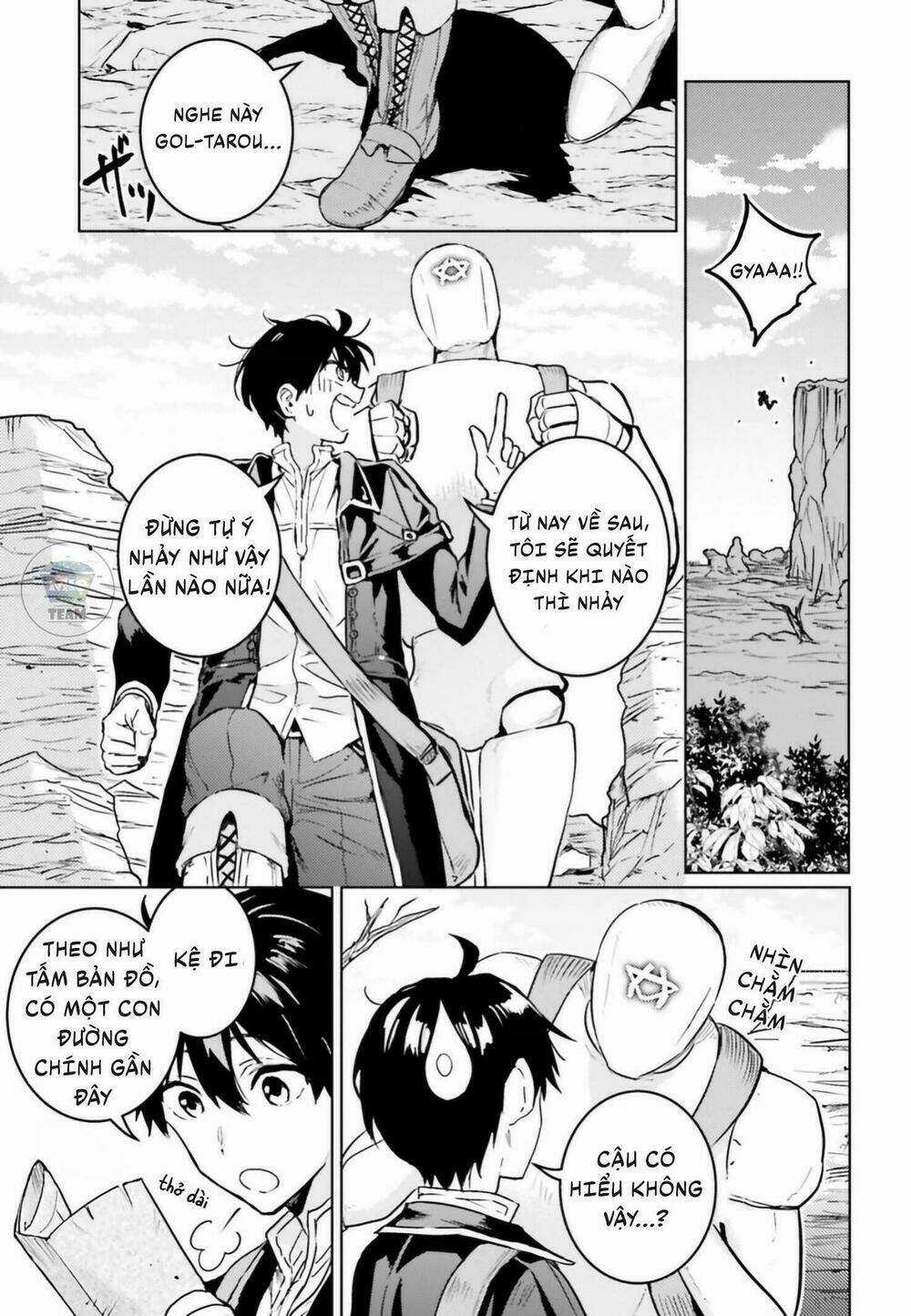 The Sorcerer King Of Destruction And The Golem Of The Barbarian Queen Chapter 4 trang 13