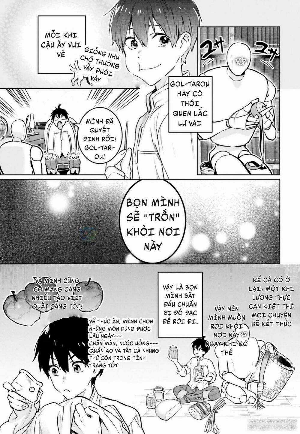 The Sorcerer King Of Destruction And The Golem Of The Barbarian Queen Chapter 4 trang 5