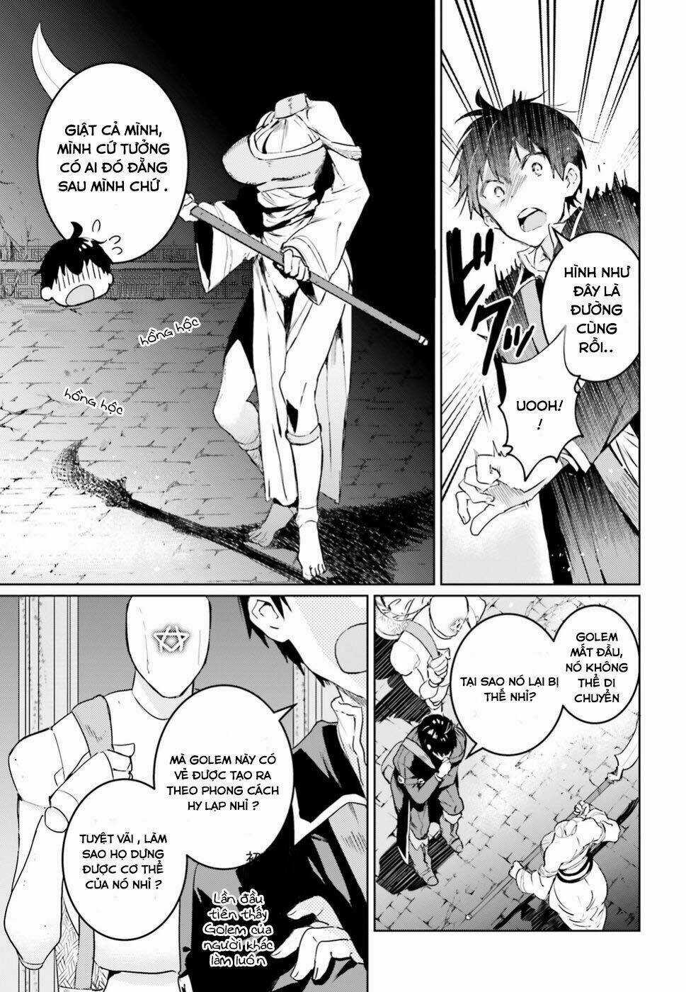 The Sorcerer King Of Destruction And The Golem Of The Barbarian Queen Chapter 6 trang 12