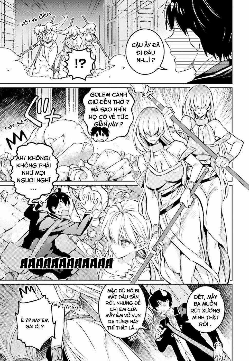 The Sorcerer King Of Destruction And The Golem Of The Barbarian Queen Chapter 6 trang 19
