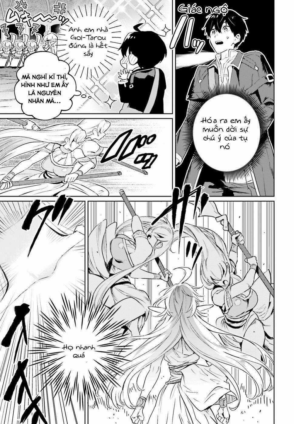 The Sorcerer King Of Destruction And The Golem Of The Barbarian Queen Chapter 6 trang 23