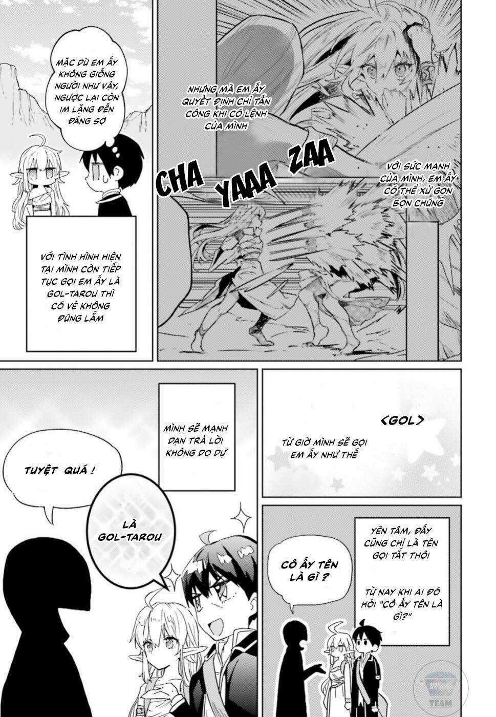 The Sorcerer King Of Destruction And The Golem Of The Barbarian Queen Chapter 7 trang 12