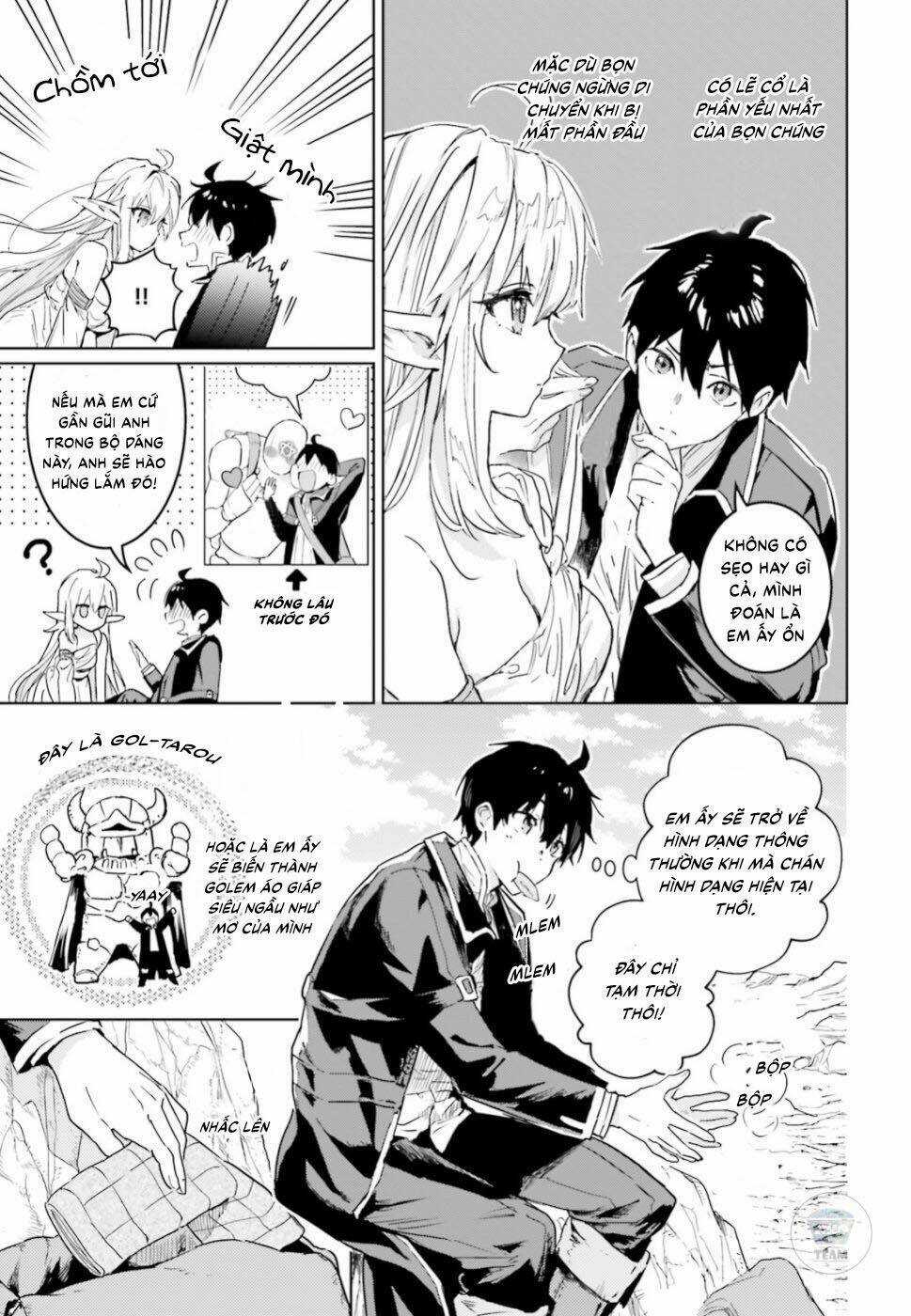 The Sorcerer King Of Destruction And The Golem Of The Barbarian Queen Chapter 7 trang 14