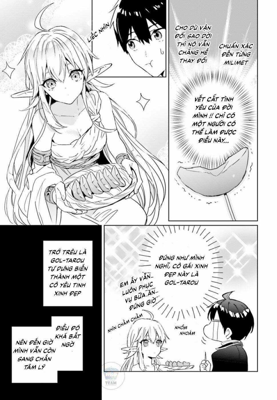 The Sorcerer King Of Destruction And The Golem Of The Barbarian Queen Chapter 7 trang 8