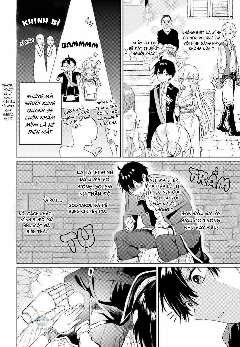 The Sorcerer King Of Destruction And The Golem Of The Barbarian Queen Chapter 7 trang 9