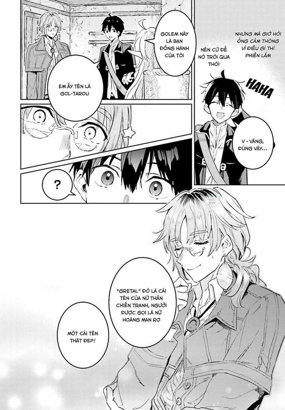 The Sorcerer King Of Destruction And The Golem Of The Barbarian Queen Chapter 8.1 trang 11