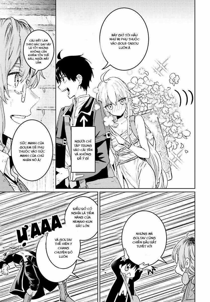 The Sorcerer King Of Destruction And The Golem Of The Barbarian Queen Chapter 8.2 trang 4