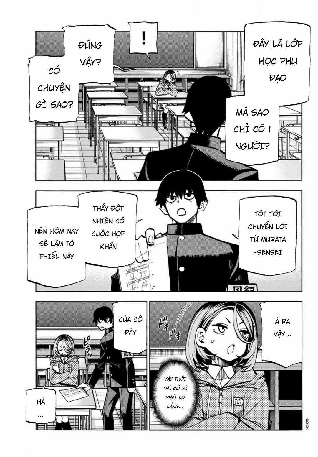 The Story Between a Dumb Prefect and a High School Girl with an Inappropriate Skirt Length Chapter 1 trang 10
