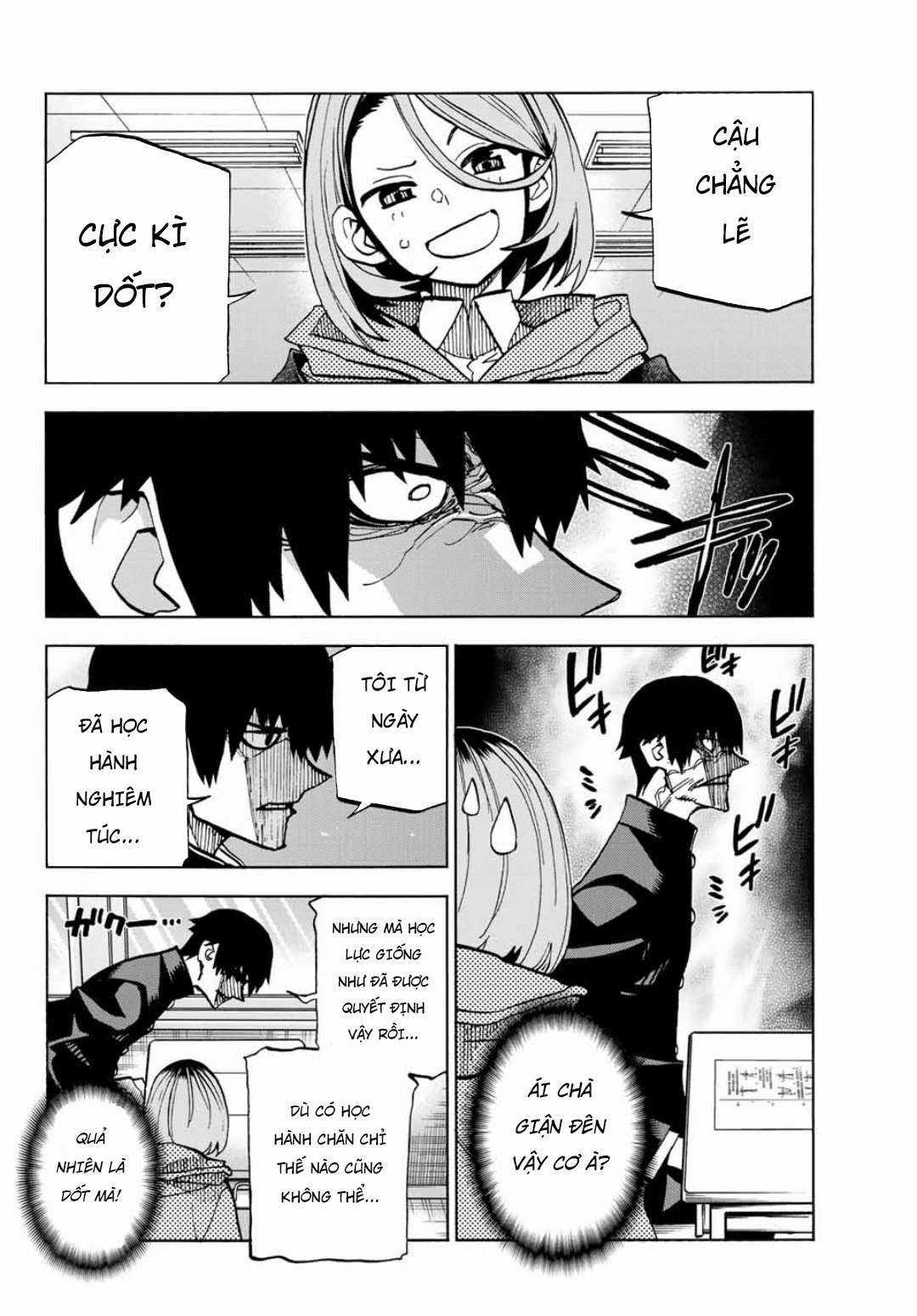 The Story Between a Dumb Prefect and a High School Girl with an Inappropriate Skirt Length Chapter 1 trang 13