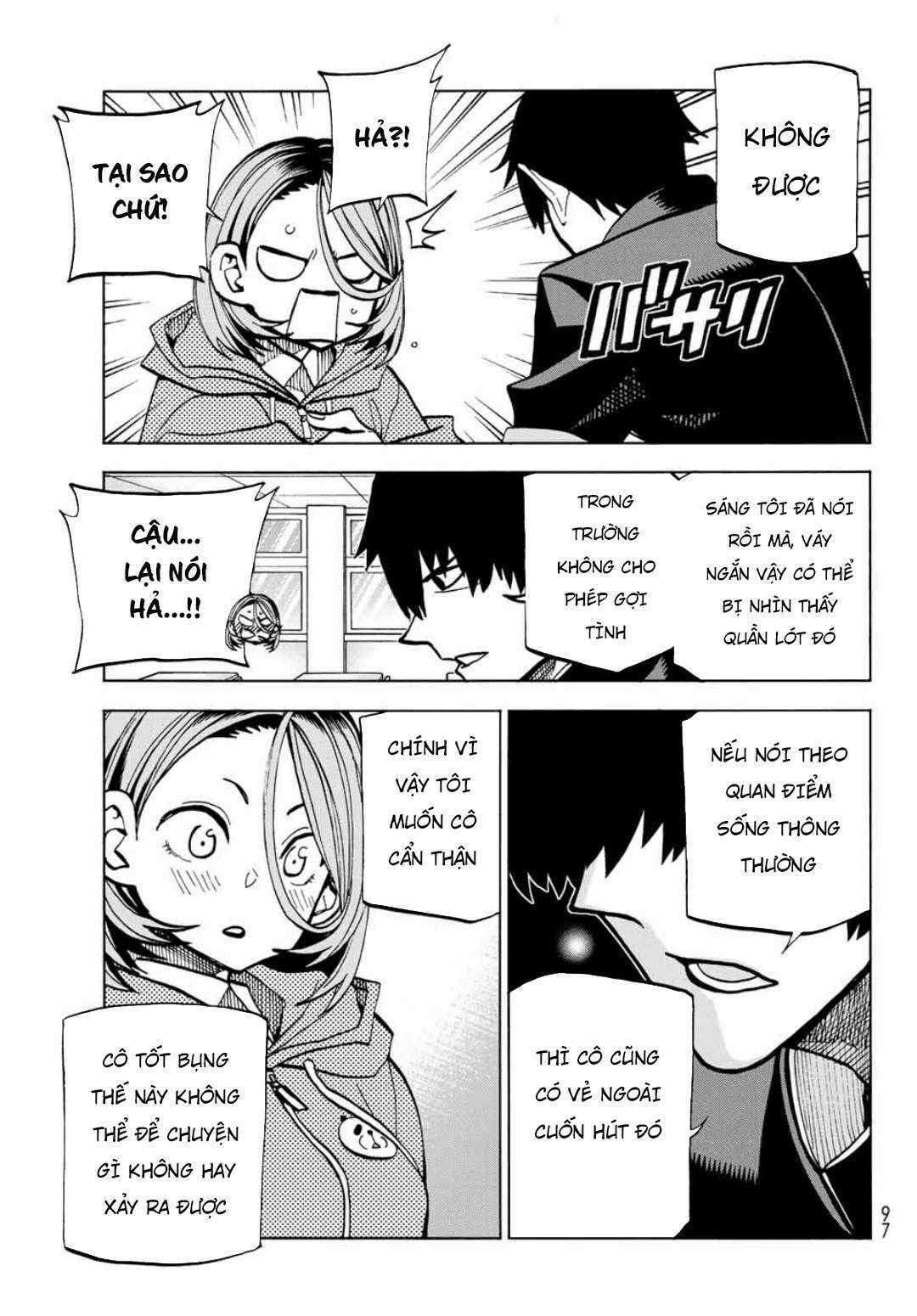 The Story Between a Dumb Prefect and a High School Girl with an Inappropriate Skirt Length Chapter 1 trang 18