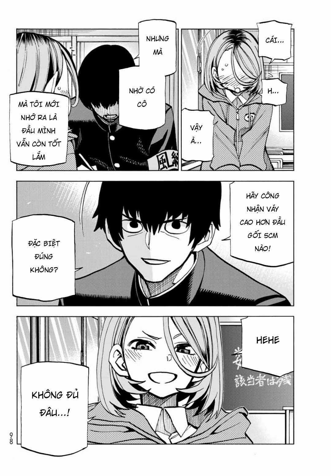 The Story Between a Dumb Prefect and a High School Girl with an Inappropriate Skirt Length Chapter 1 trang 19