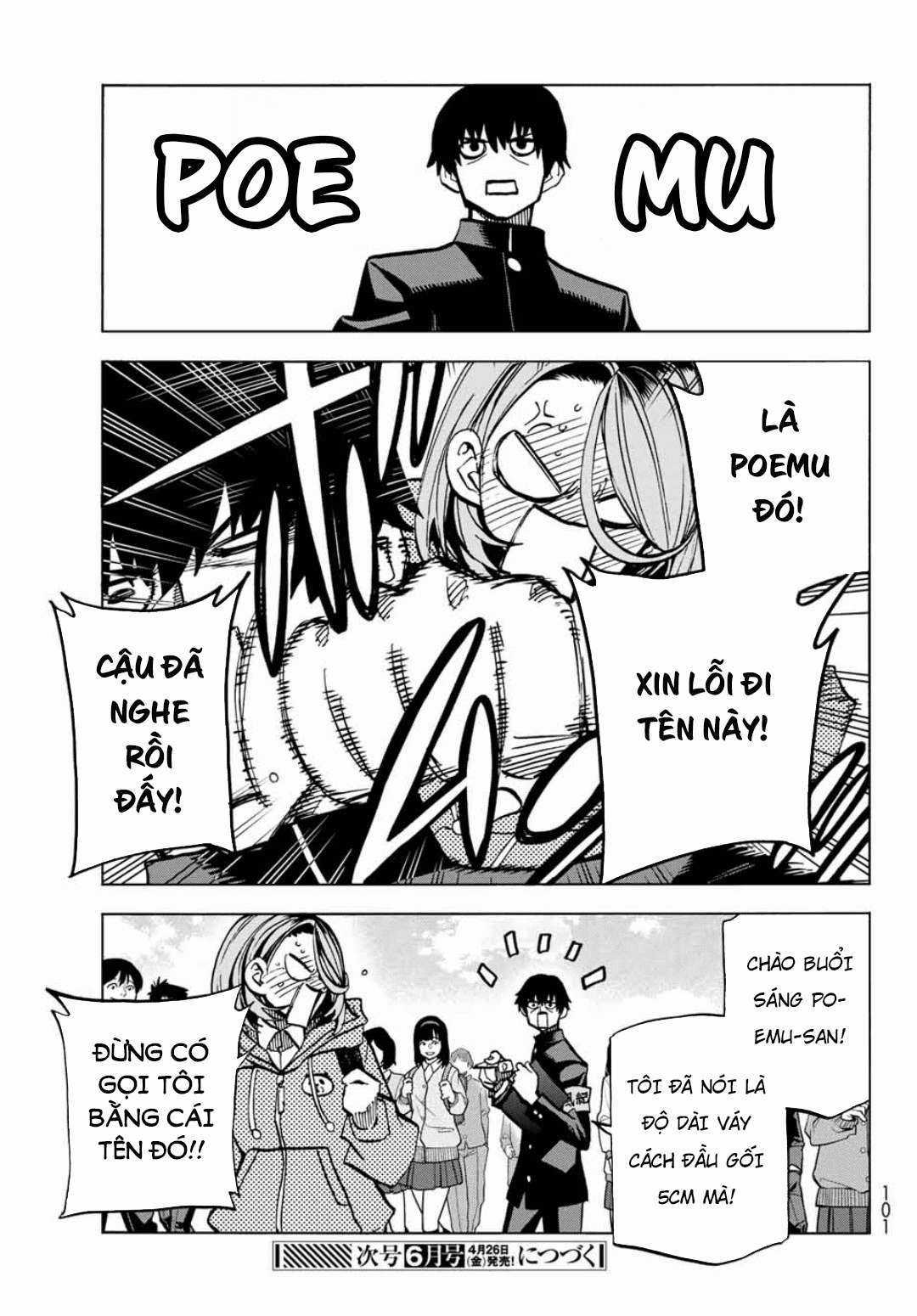The Story Between a Dumb Prefect and a High School Girl with an Inappropriate Skirt Length Chapter 1 trang 22