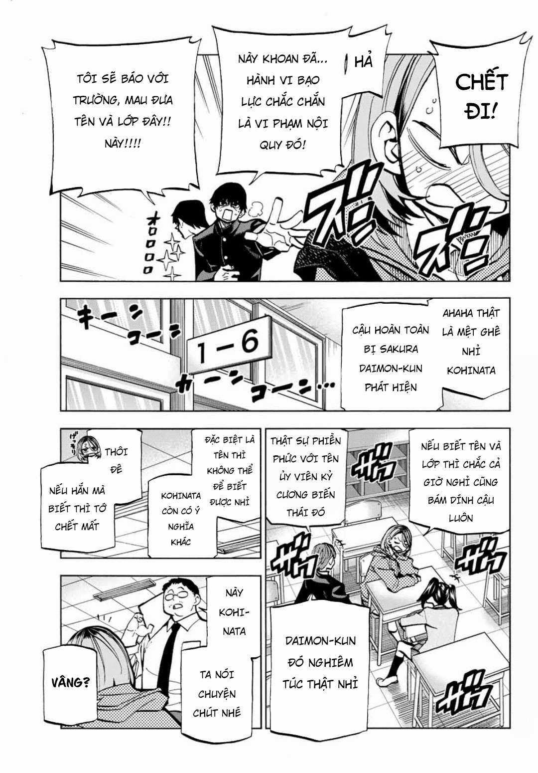The Story Between a Dumb Prefect and a High School Girl with an Inappropriate Skirt Length Chapter 1 trang 6