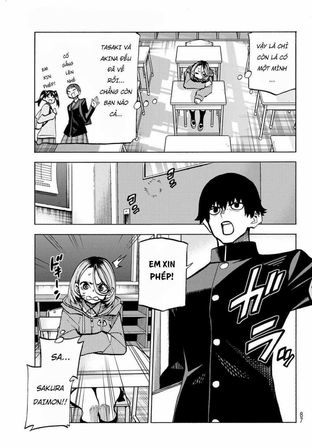 The Story Between a Dumb Prefect and a High School Girl with an Inappropriate Skirt Length Chapter 1 trang 8