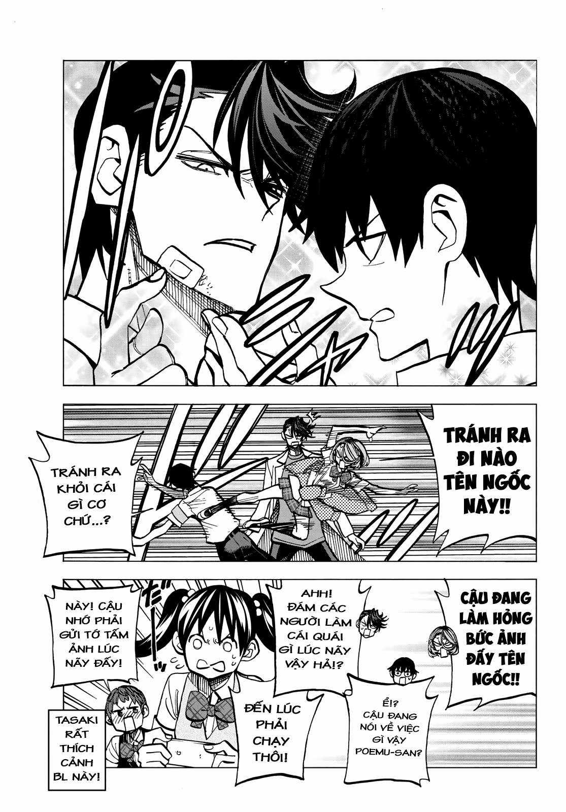 The Story Between a Dumb Prefect and a High School Girl with an Inappropriate Skirt Length Chapter 10 trang 11