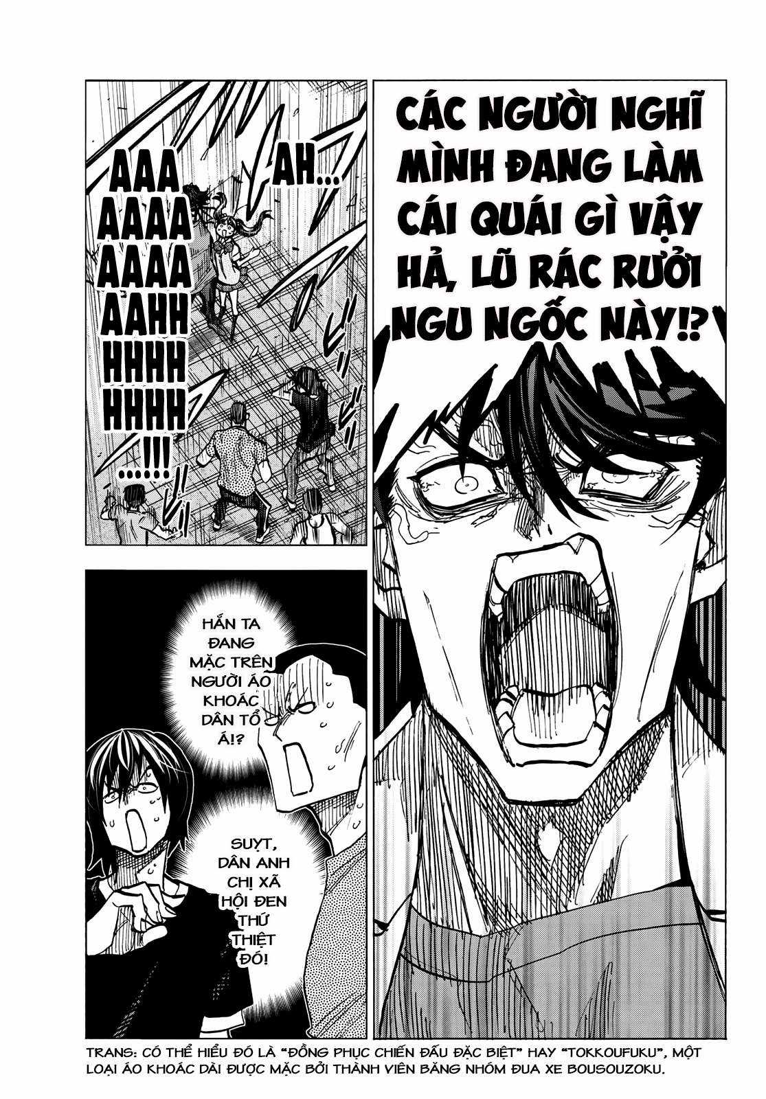 The Story Between a Dumb Prefect and a High School Girl with an Inappropriate Skirt Length Chapter 10 trang 17