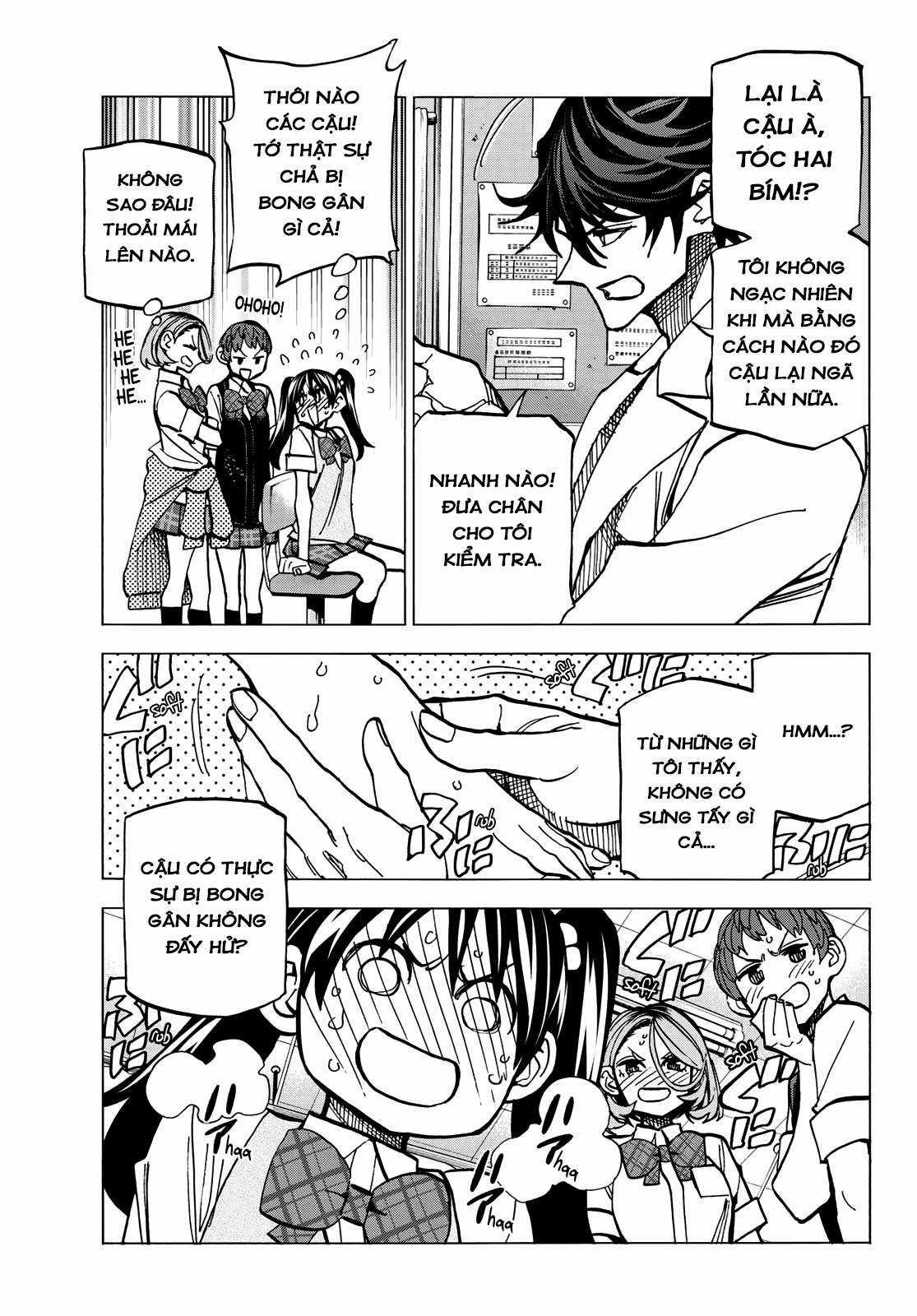 The Story Between a Dumb Prefect and a High School Girl with an Inappropriate Skirt Length Chapter 10 trang 5