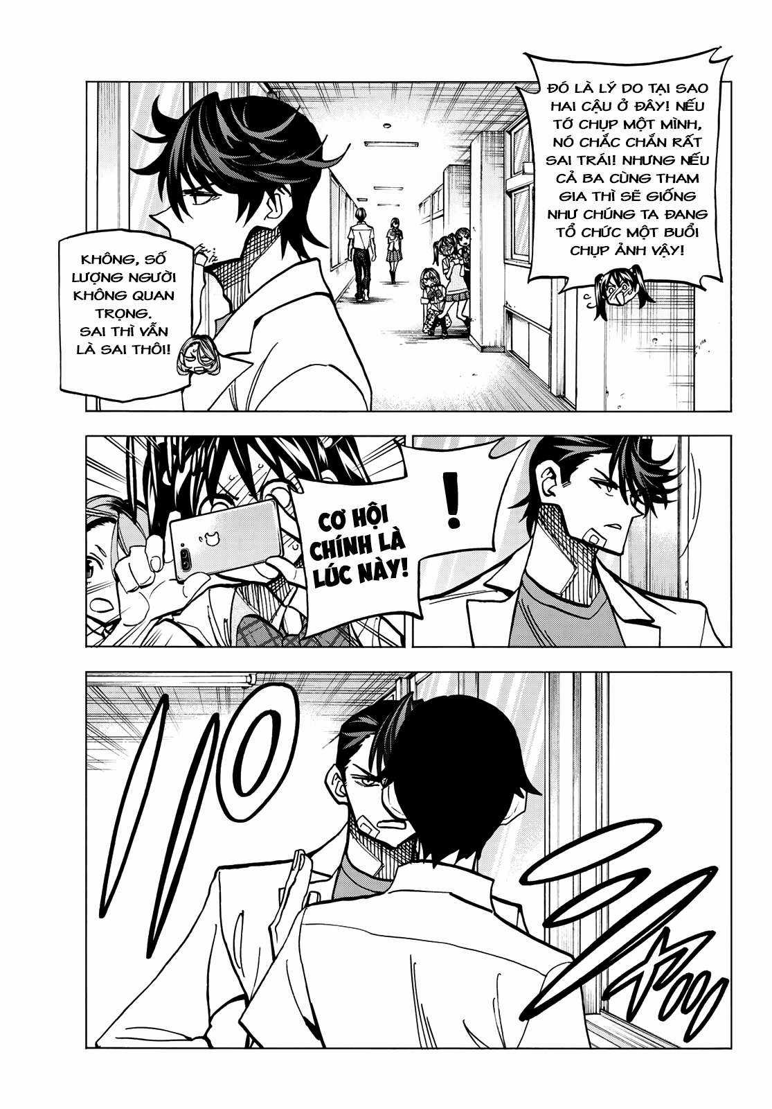 The Story Between a Dumb Prefect and a High School Girl with an Inappropriate Skirt Length Chapter 10 trang 9