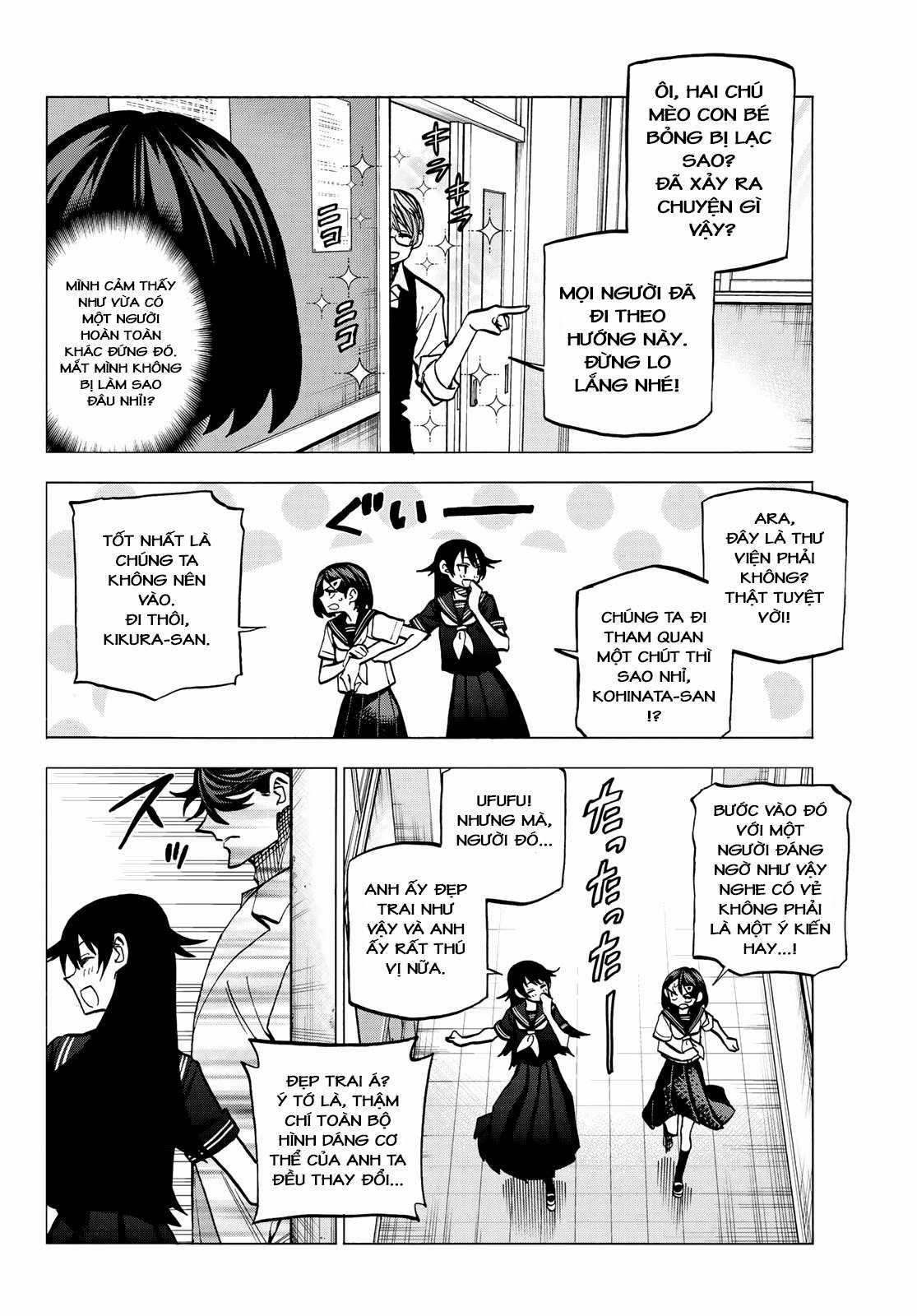 The Story Between a Dumb Prefect and a High School Girl with an Inappropriate Skirt Length Chapter 11 trang 12