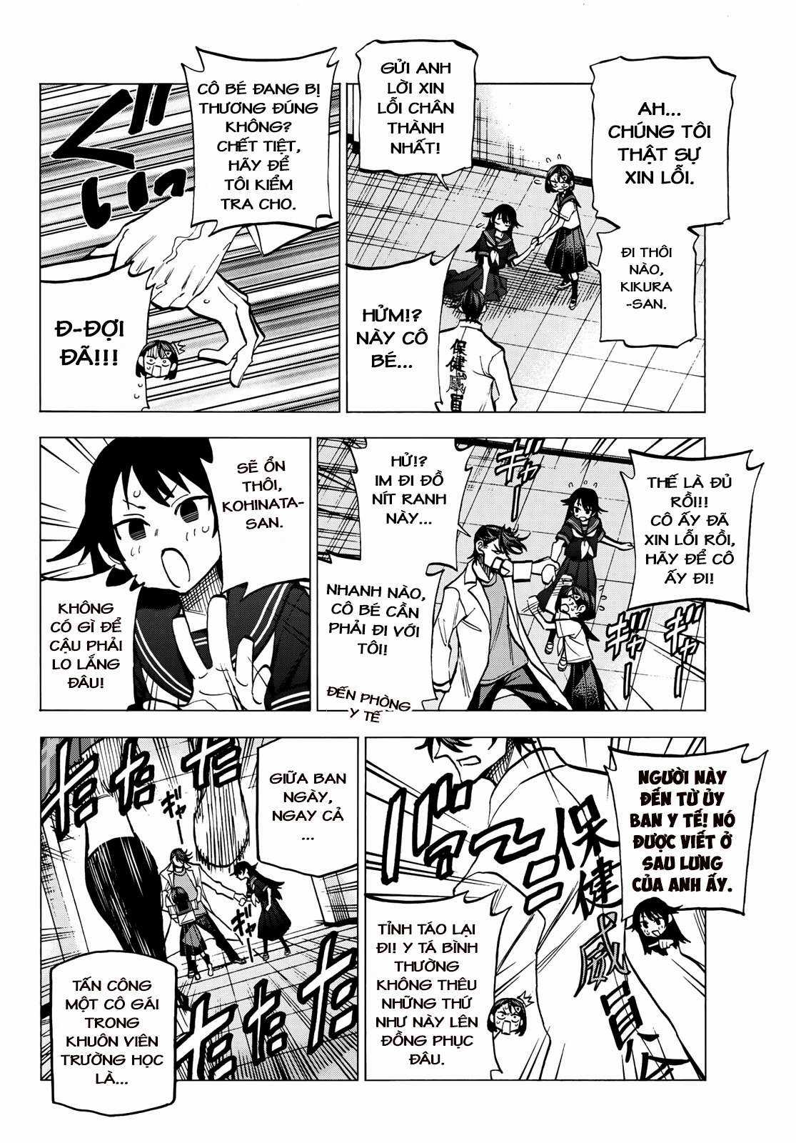 The Story Between a Dumb Prefect and a High School Girl with an Inappropriate Skirt Length Chapter 11 trang 14