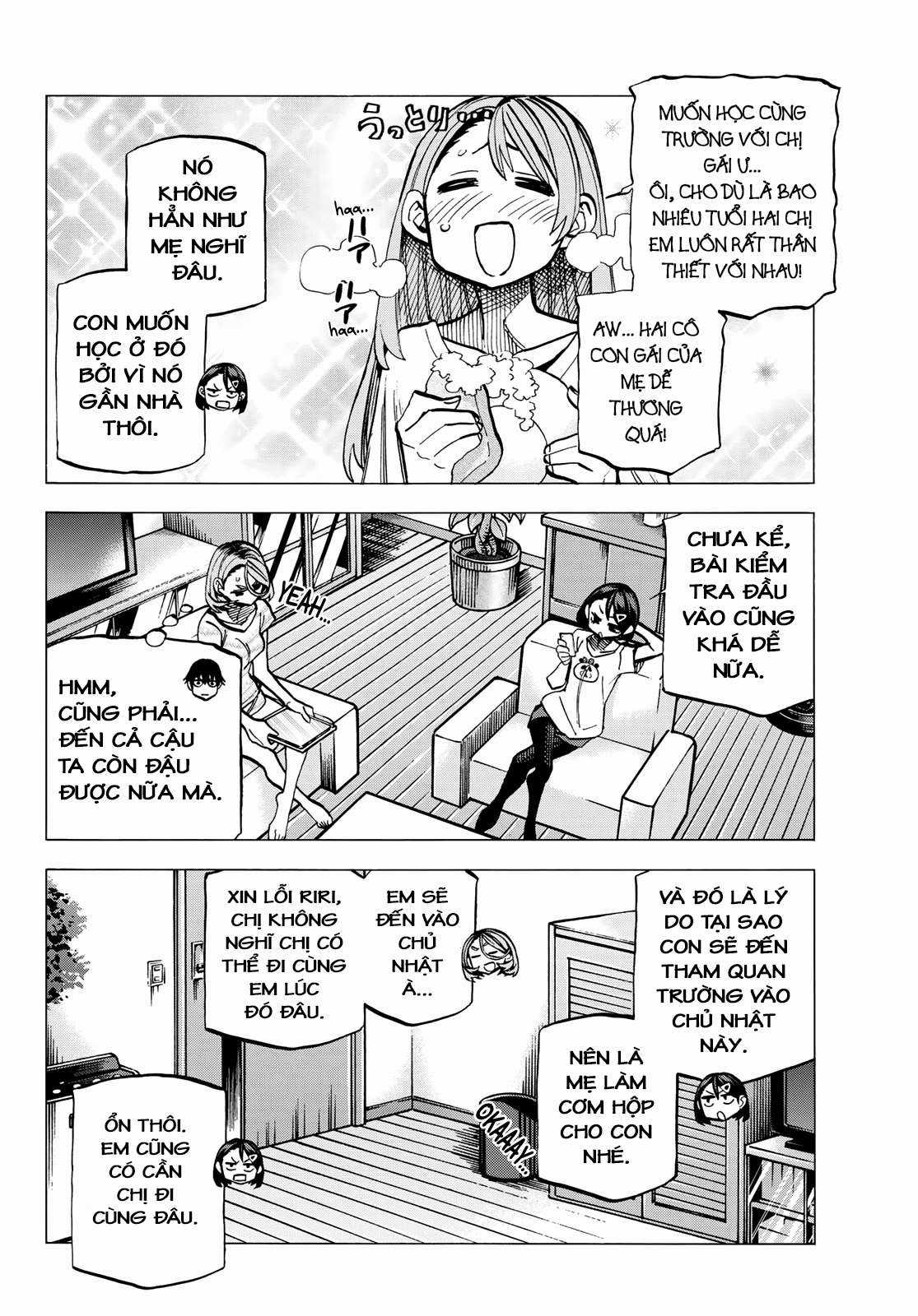 The Story Between a Dumb Prefect and a High School Girl with an Inappropriate Skirt Length Chapter 11 trang 2