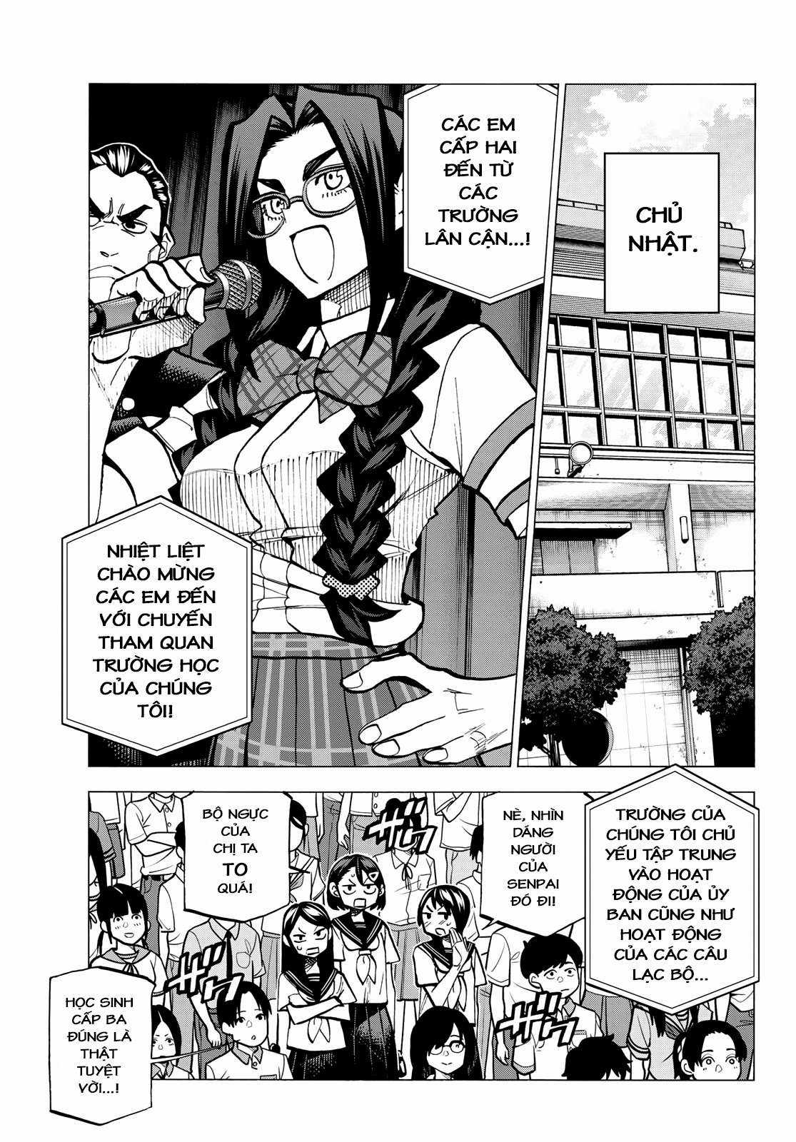 The Story Between a Dumb Prefect and a High School Girl with an Inappropriate Skirt Length Chapter 11 trang 3