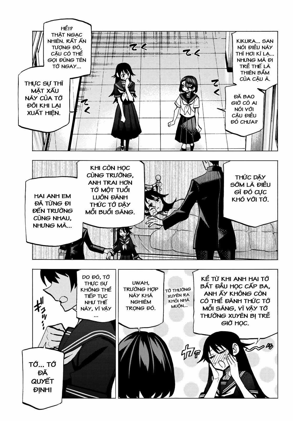 The Story Between a Dumb Prefect and a High School Girl with an Inappropriate Skirt Length Chapter 11 trang 7