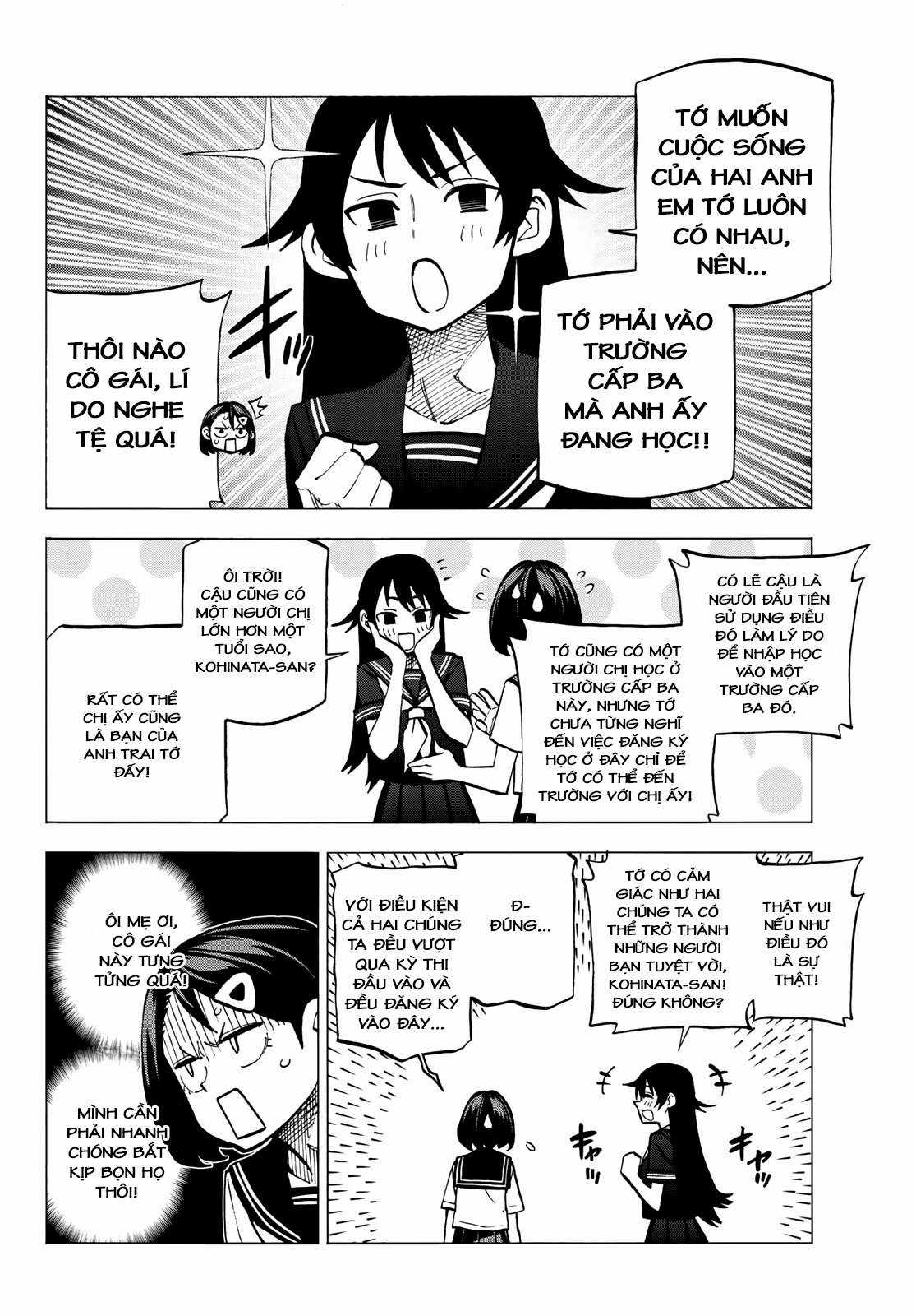 The Story Between a Dumb Prefect and a High School Girl with an Inappropriate Skirt Length Chapter 11 trang 8