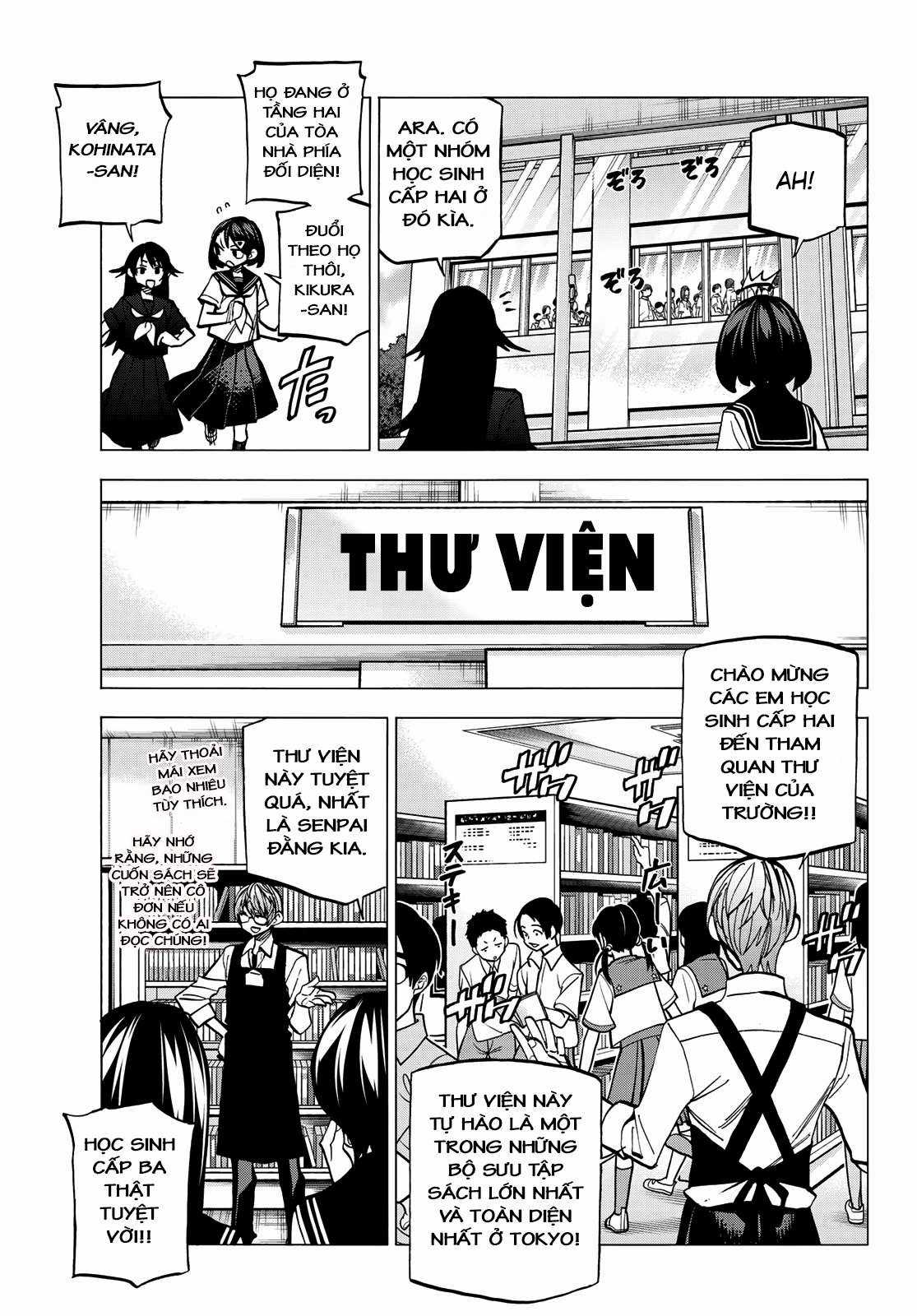 The Story Between a Dumb Prefect and a High School Girl with an Inappropriate Skirt Length Chapter 11 trang 9