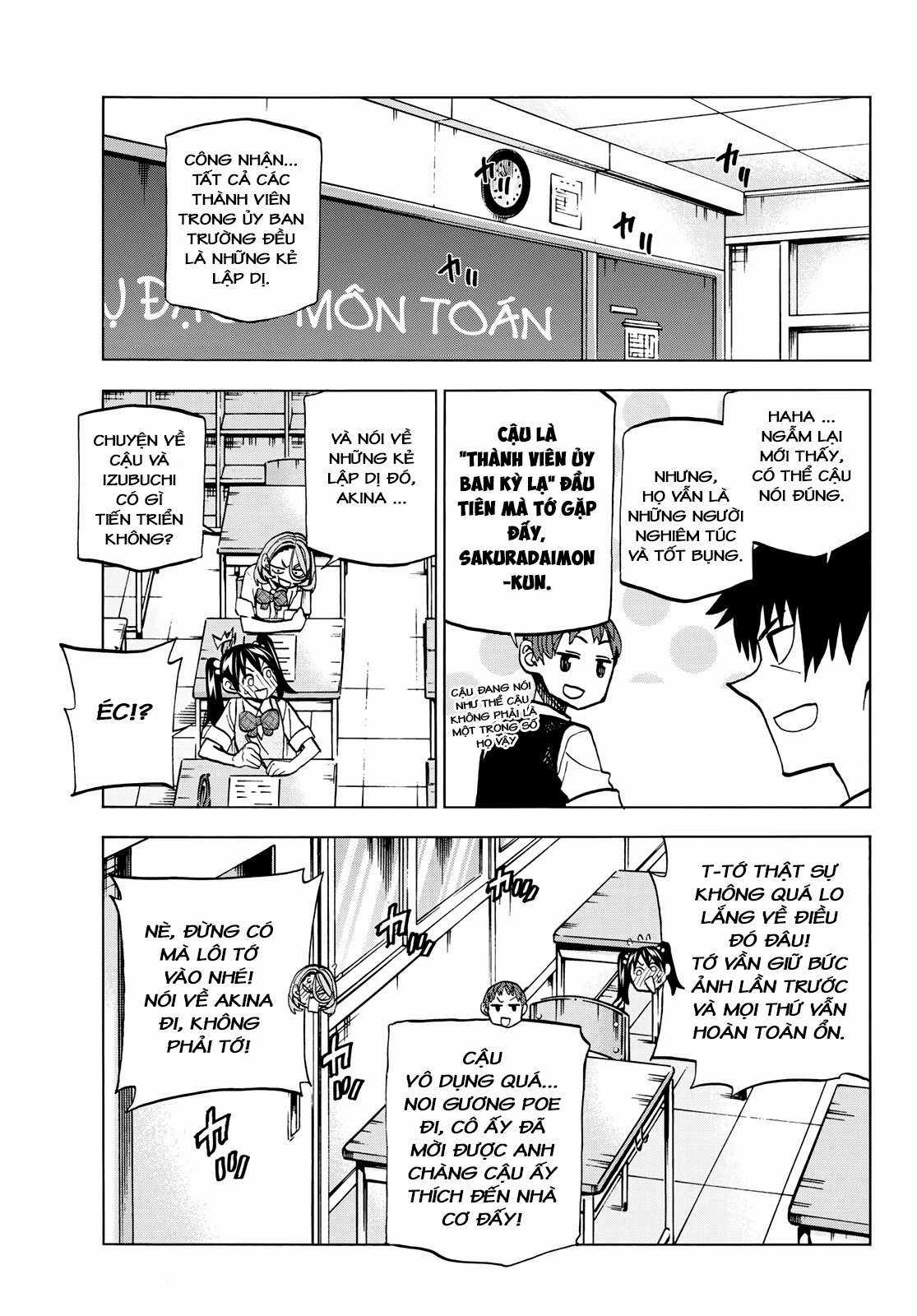 The Story Between a Dumb Prefect and a High School Girl with an Inappropriate Skirt Length Chapter 12 trang 13