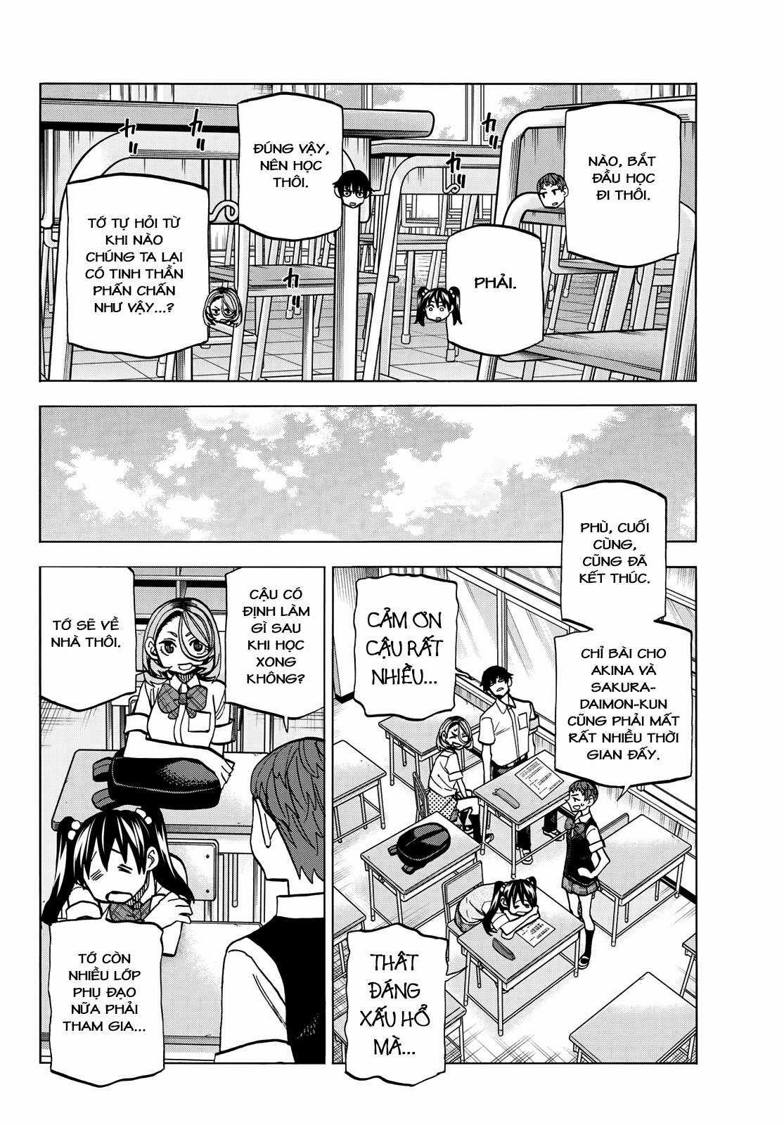 The Story Between a Dumb Prefect and a High School Girl with an Inappropriate Skirt Length Chapter 12 trang 16