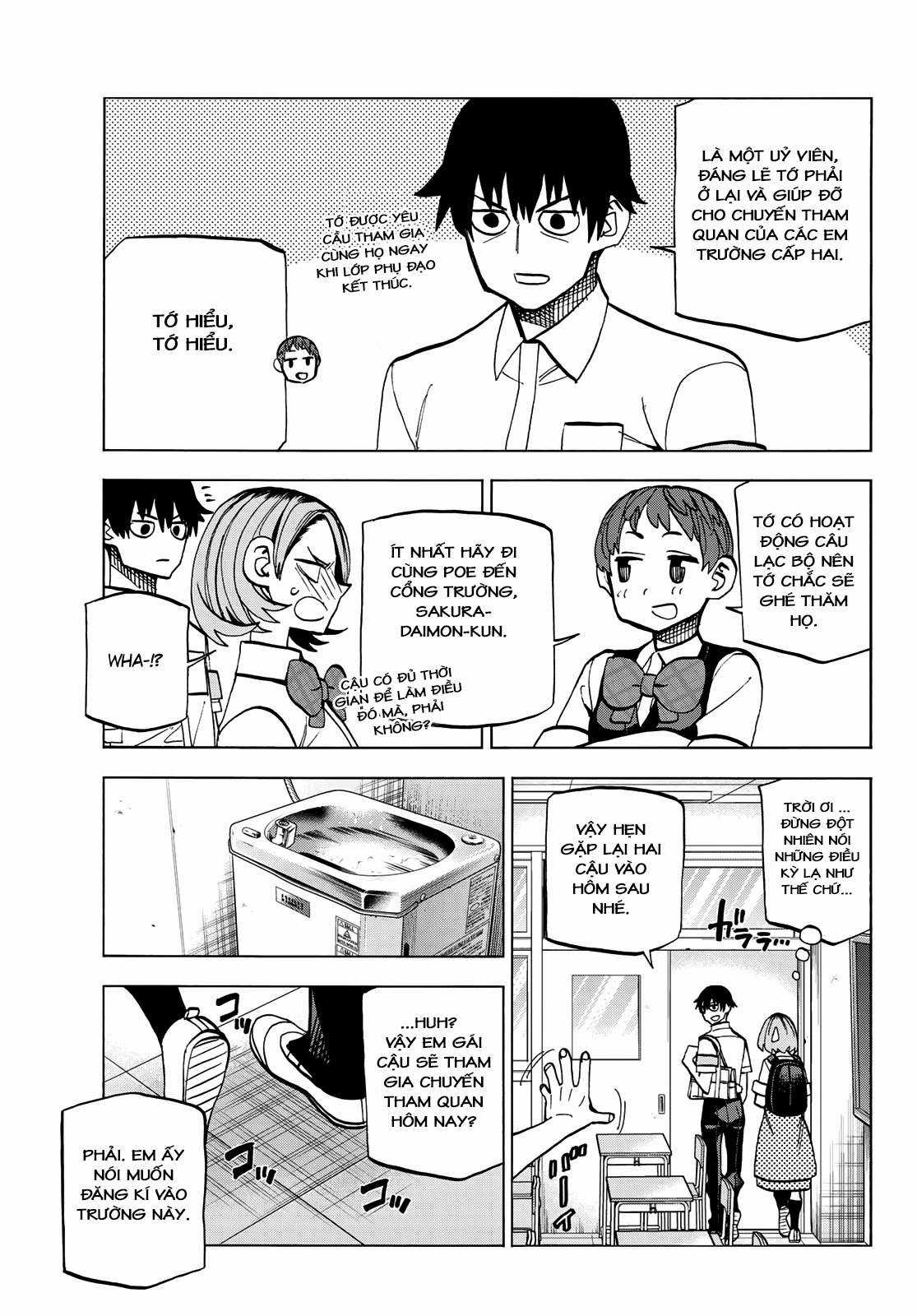 The Story Between a Dumb Prefect and a High School Girl with an Inappropriate Skirt Length Chapter 12 trang 17