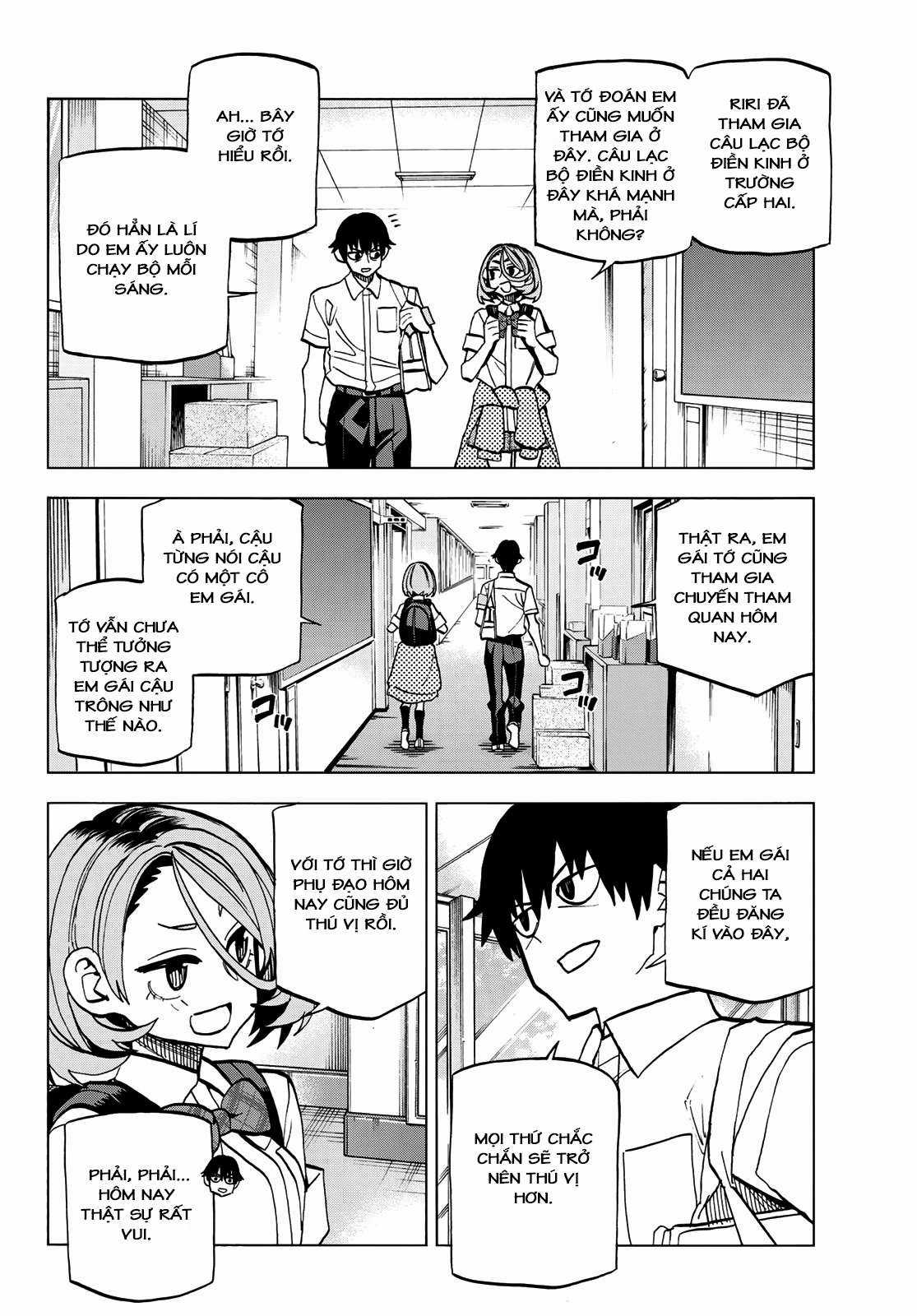 The Story Between a Dumb Prefect and a High School Girl with an Inappropriate Skirt Length Chapter 12 trang 18