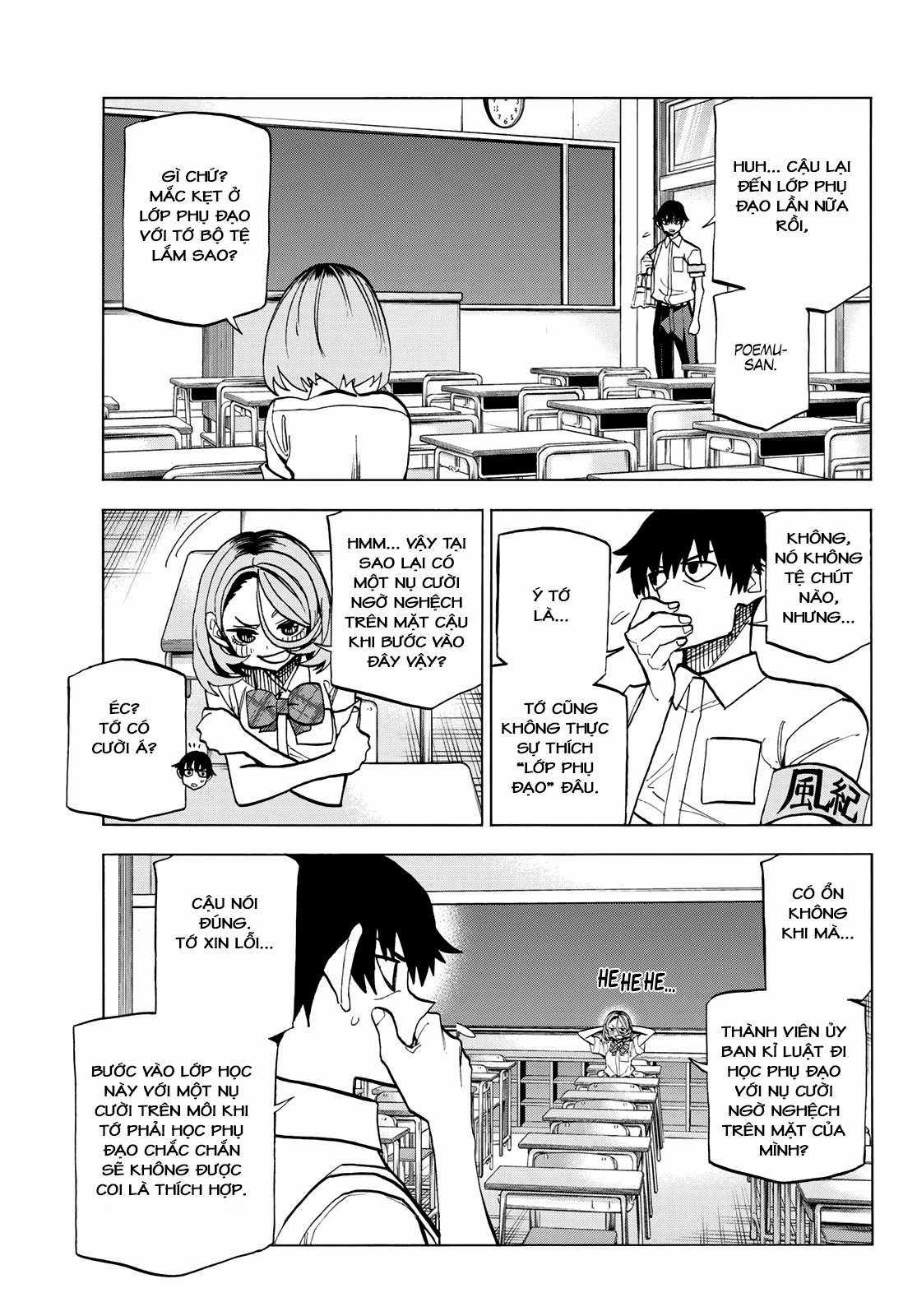 The Story Between a Dumb Prefect and a High School Girl with an Inappropriate Skirt Length Chapter 12 trang 5