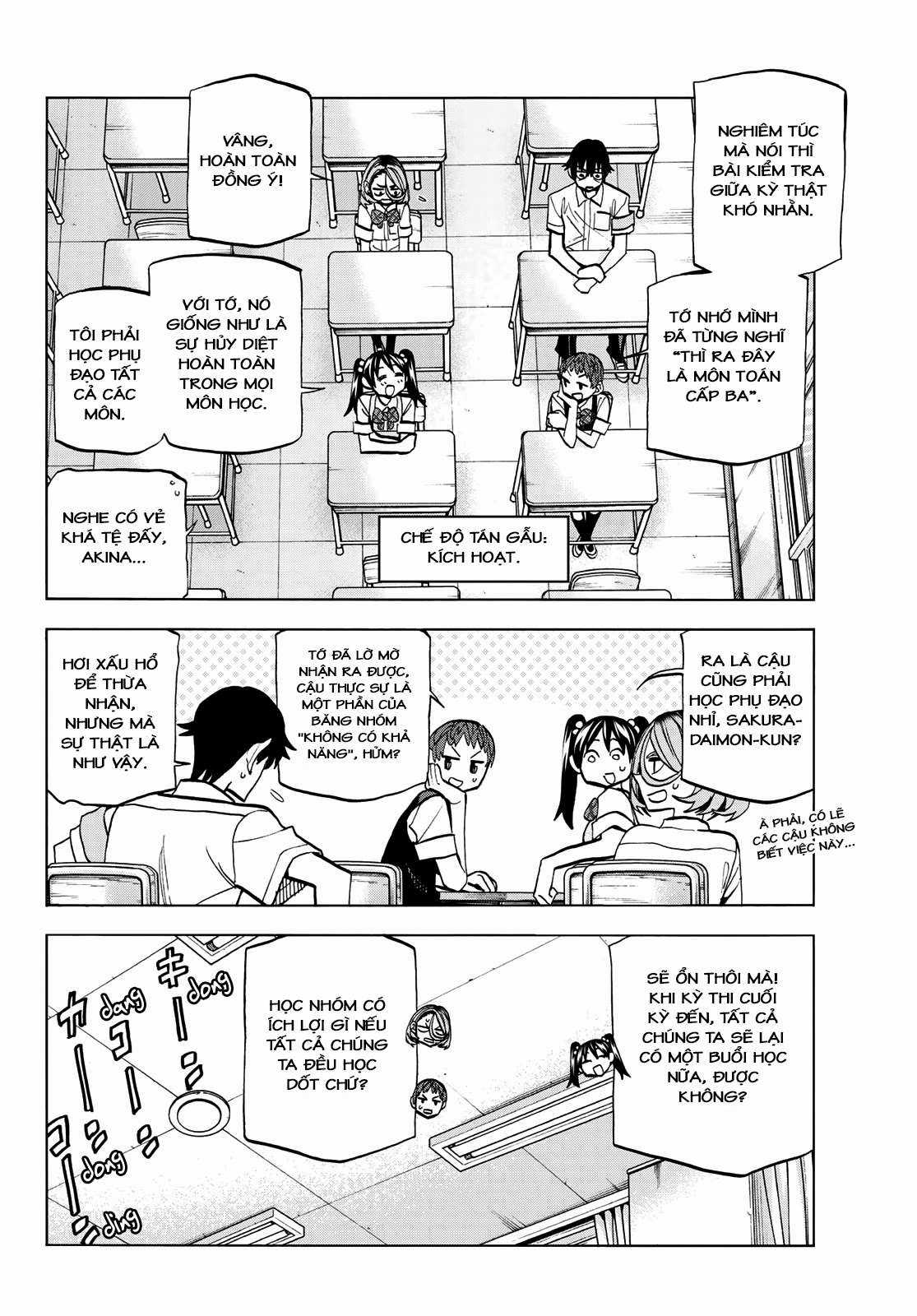 The Story Between a Dumb Prefect and a High School Girl with an Inappropriate Skirt Length Chapter 12 trang 8