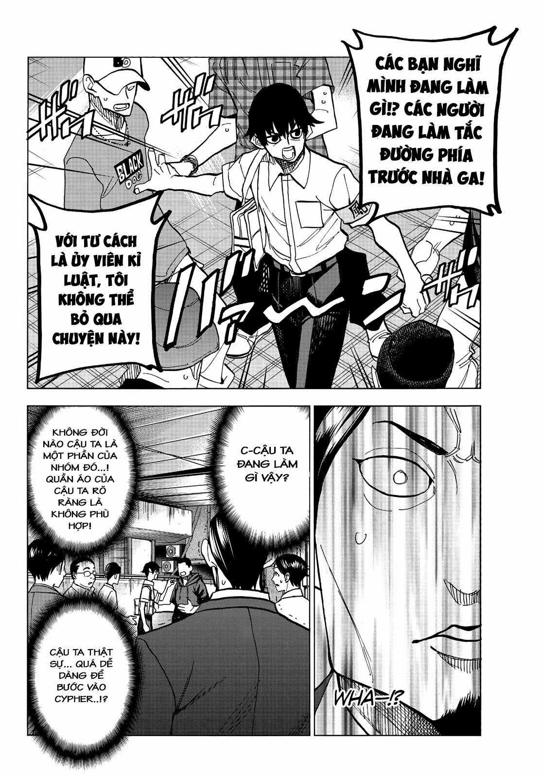 The Story Between a Dumb Prefect and a High School Girl with an Inappropriate Skirt Length Chapter 13 trang 6