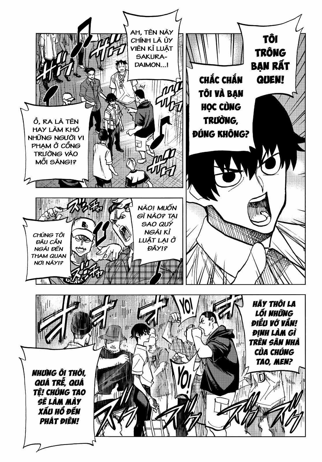 The Story Between a Dumb Prefect and a High School Girl with an Inappropriate Skirt Length Chapter 13 trang 7