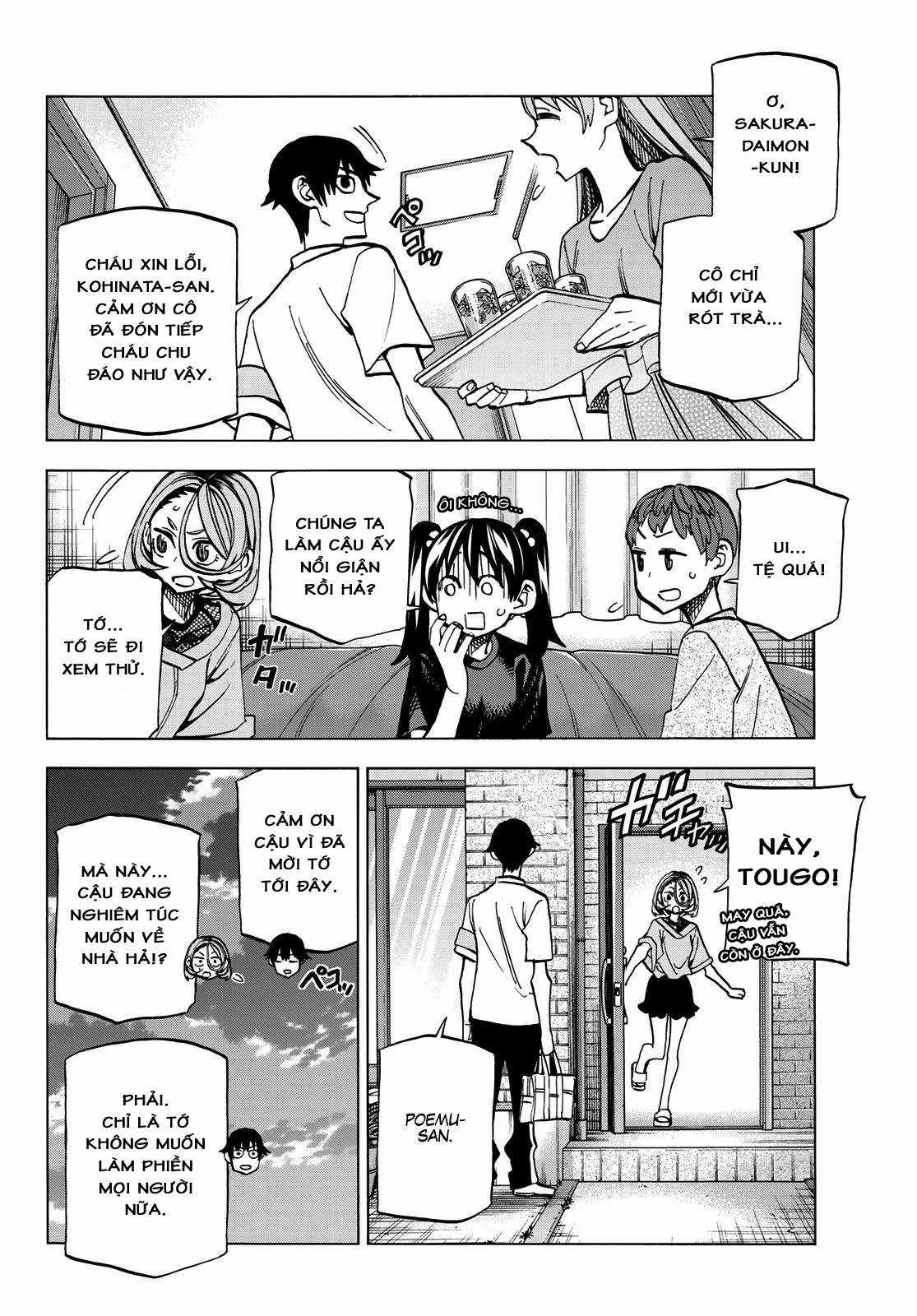 The Story Between a Dumb Prefect and a High School Girl with an Inappropriate Skirt Length Chapter 16 trang 10