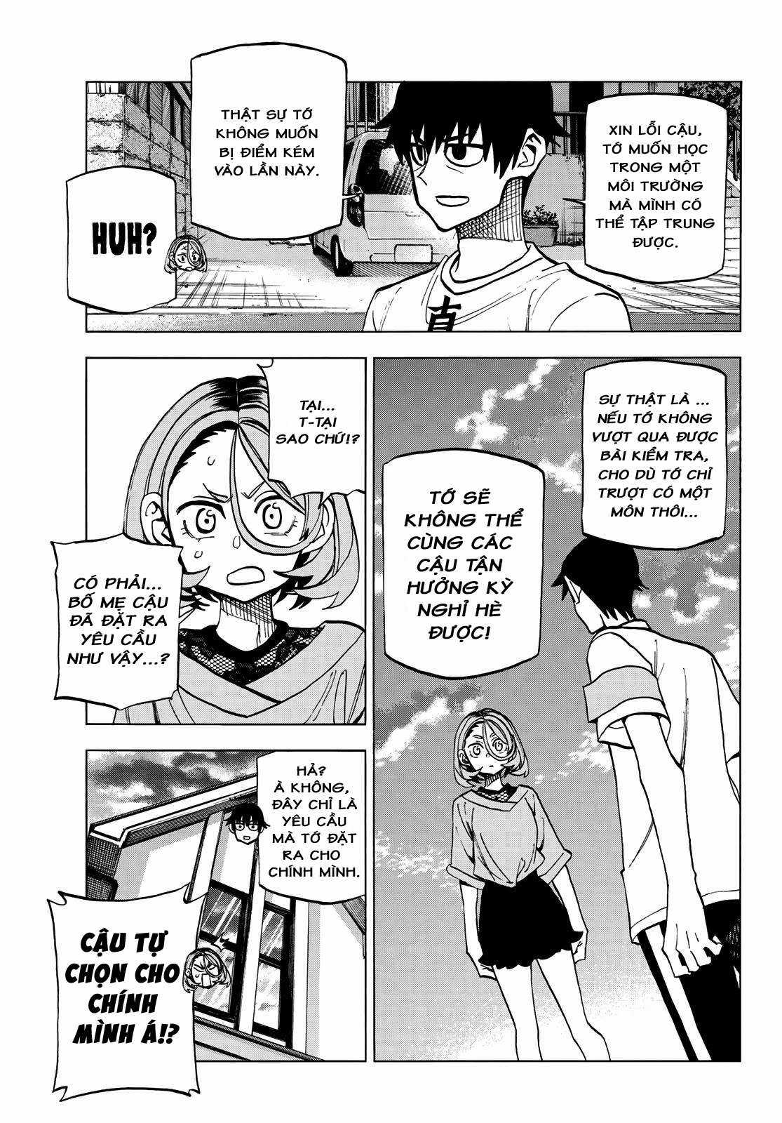 The Story Between a Dumb Prefect and a High School Girl with an Inappropriate Skirt Length Chapter 16 trang 11