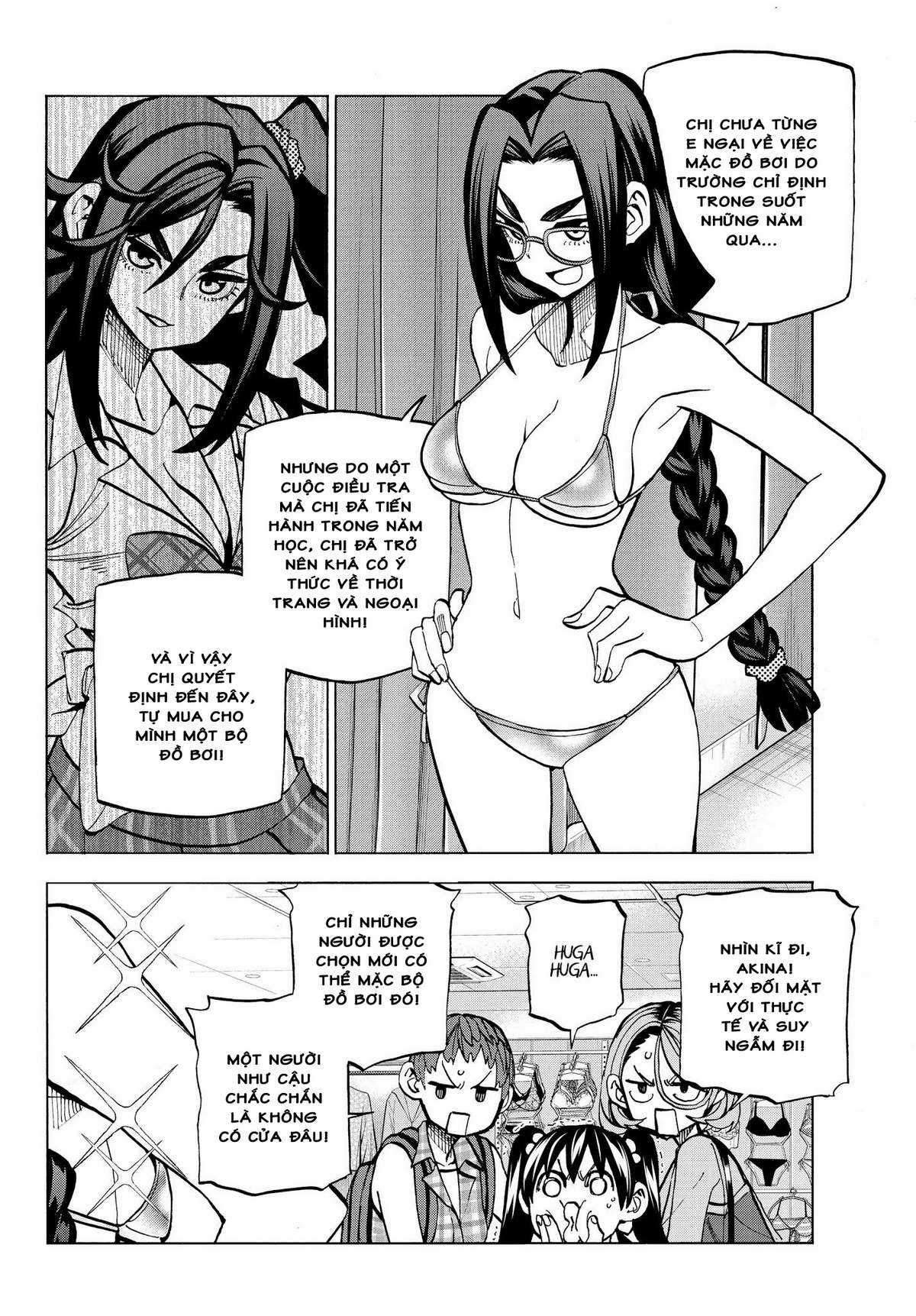 The Story Between a Dumb Prefect and a High School Girl with an Inappropriate Skirt Length Chapter 17 trang 10