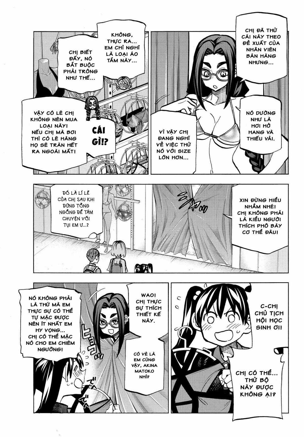 The Story Between a Dumb Prefect and a High School Girl with an Inappropriate Skirt Length Chapter 17 trang 11