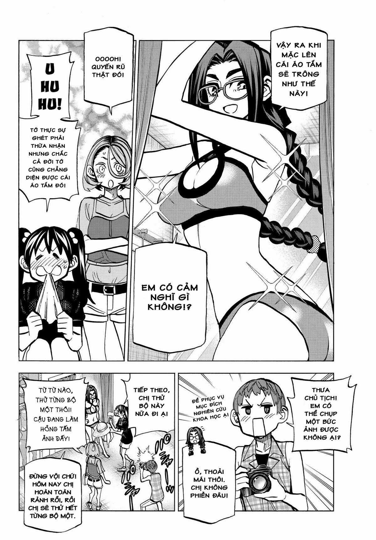 The Story Between a Dumb Prefect and a High School Girl with an Inappropriate Skirt Length Chapter 17 trang 12