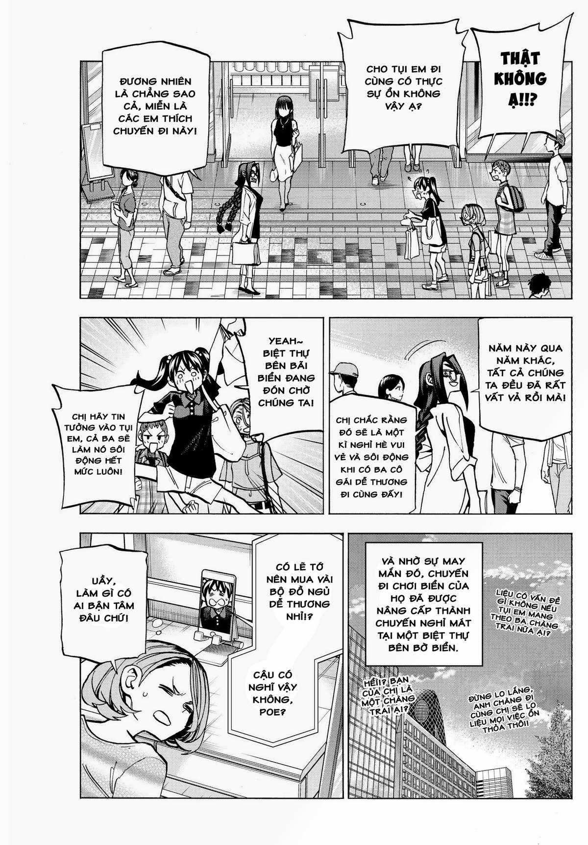 The Story Between a Dumb Prefect and a High School Girl with an Inappropriate Skirt Length Chapter 17 trang 17