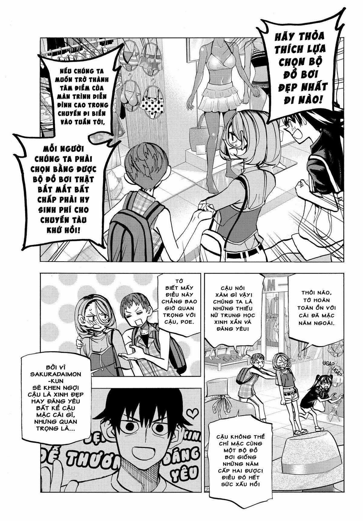 The Story Between a Dumb Prefect and a High School Girl with an Inappropriate Skirt Length Chapter 17 trang 5