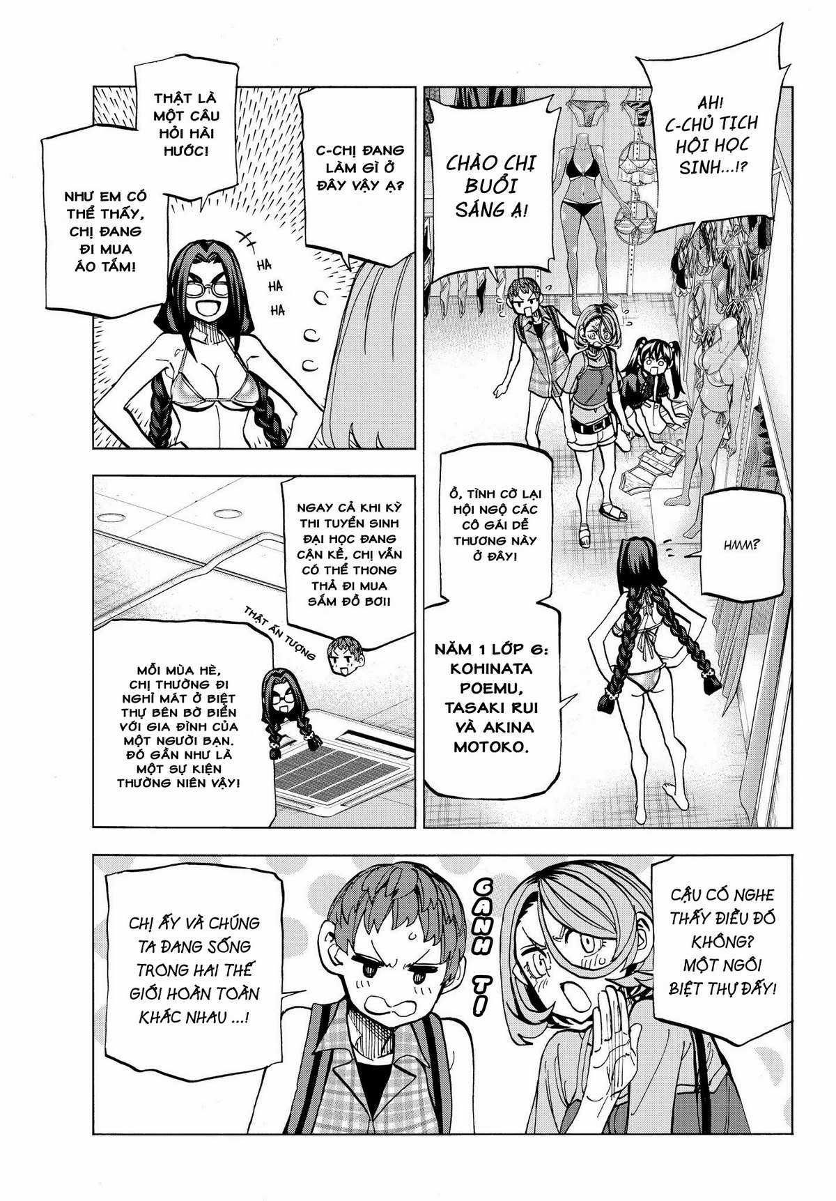 The Story Between a Dumb Prefect and a High School Girl with an Inappropriate Skirt Length Chapter 17 trang 9