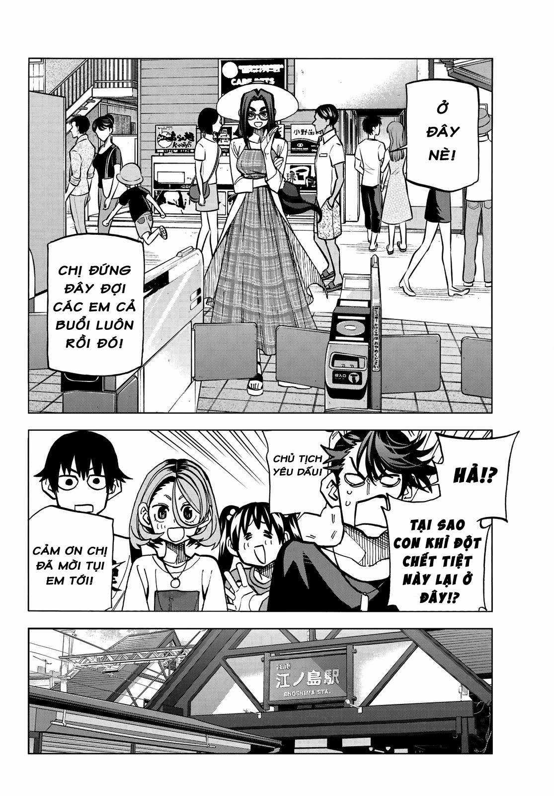 The Story Between a Dumb Prefect and a High School Girl with an Inappropriate Skirt Length Chapter 19 trang 10