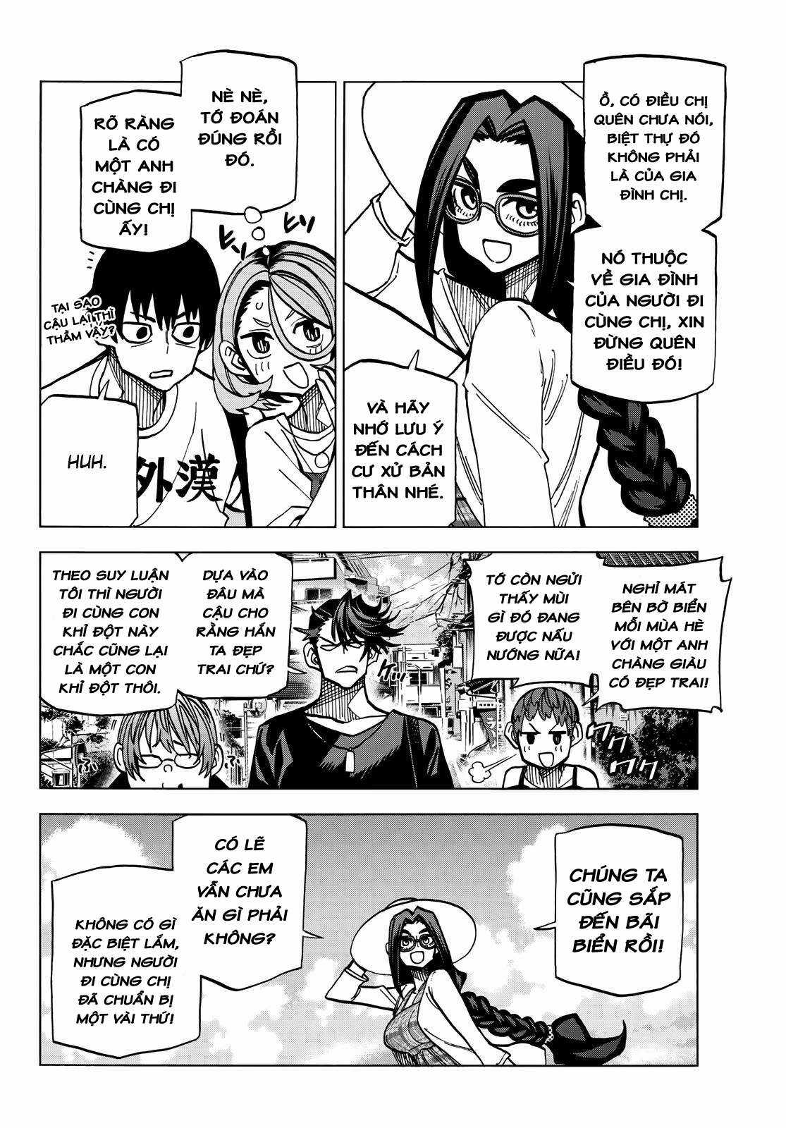 The Story Between a Dumb Prefect and a High School Girl with an Inappropriate Skirt Length Chapter 19 trang 12