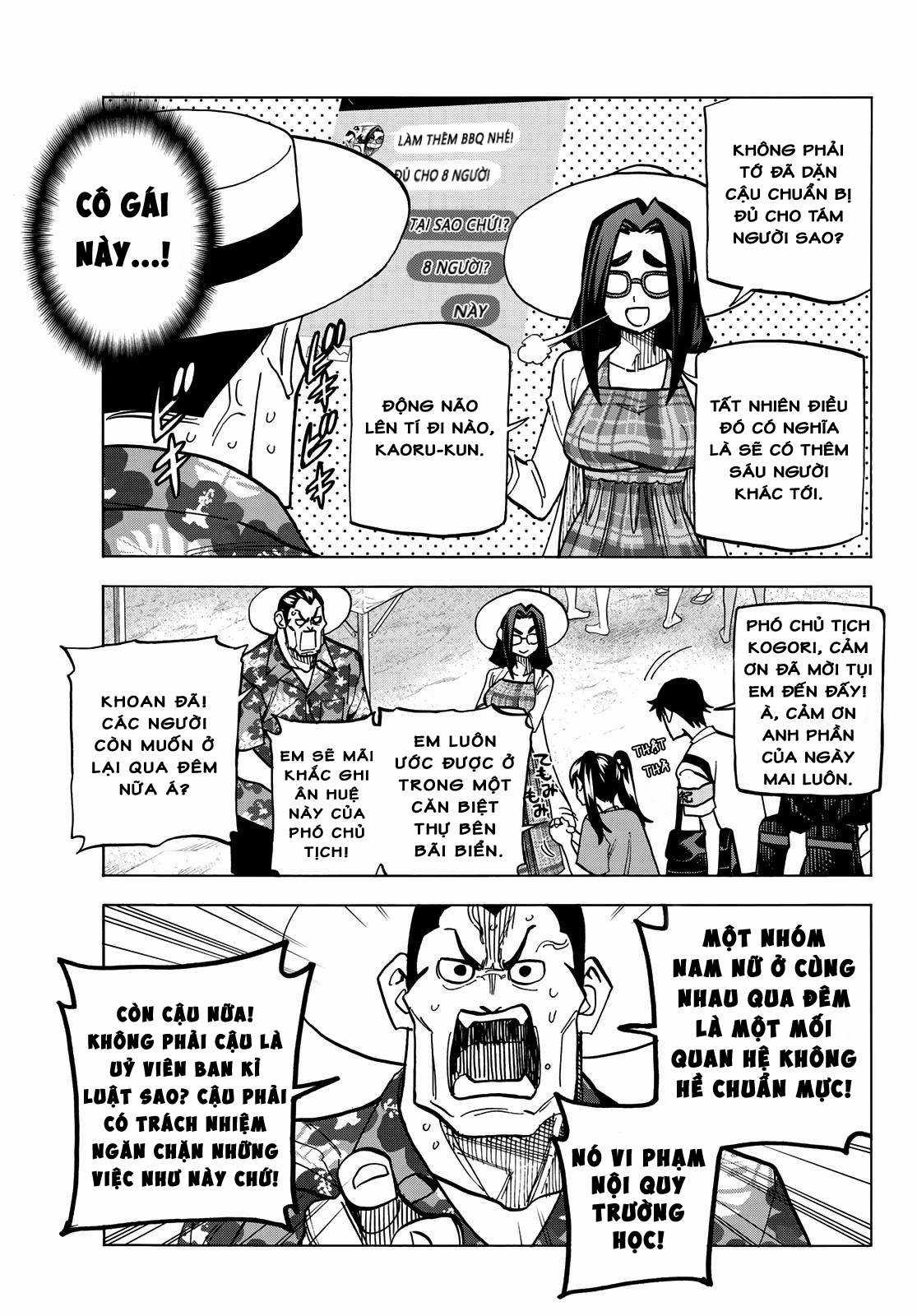 The Story Between a Dumb Prefect and a High School Girl with an Inappropriate Skirt Length Chapter 19 trang 15