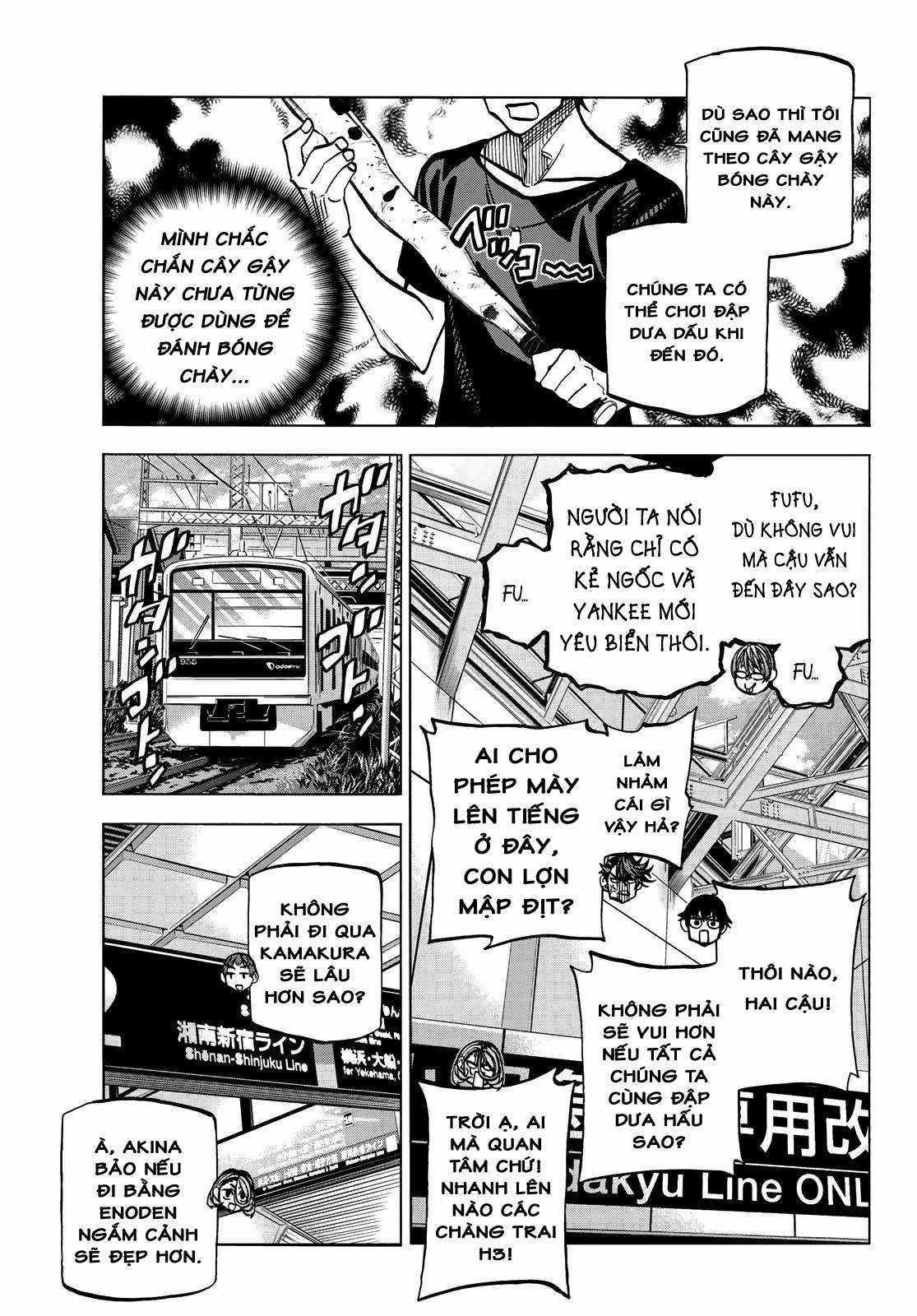 The Story Between a Dumb Prefect and a High School Girl with an Inappropriate Skirt Length Chapter 19 trang 5